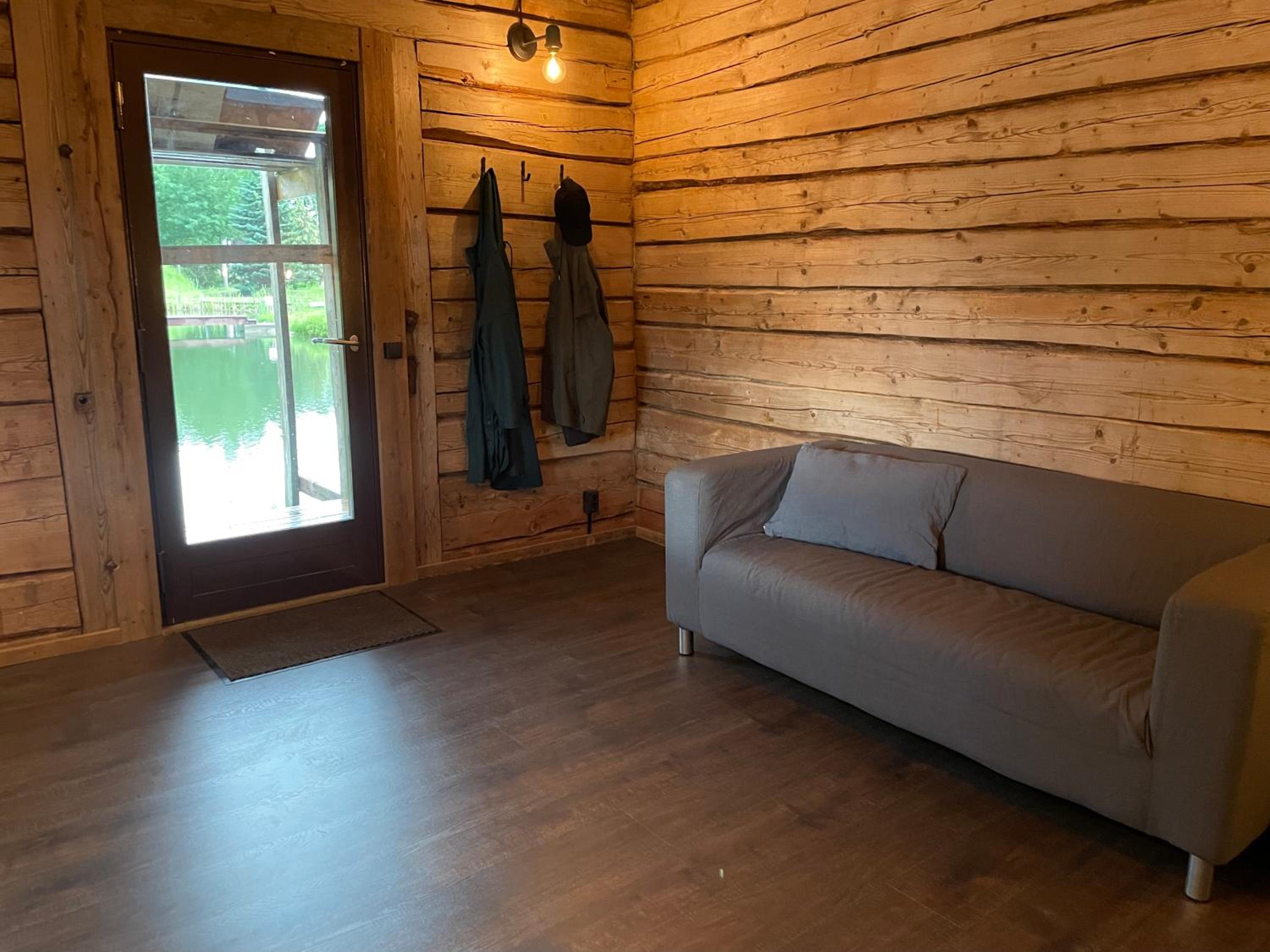Loghouse by the lake
