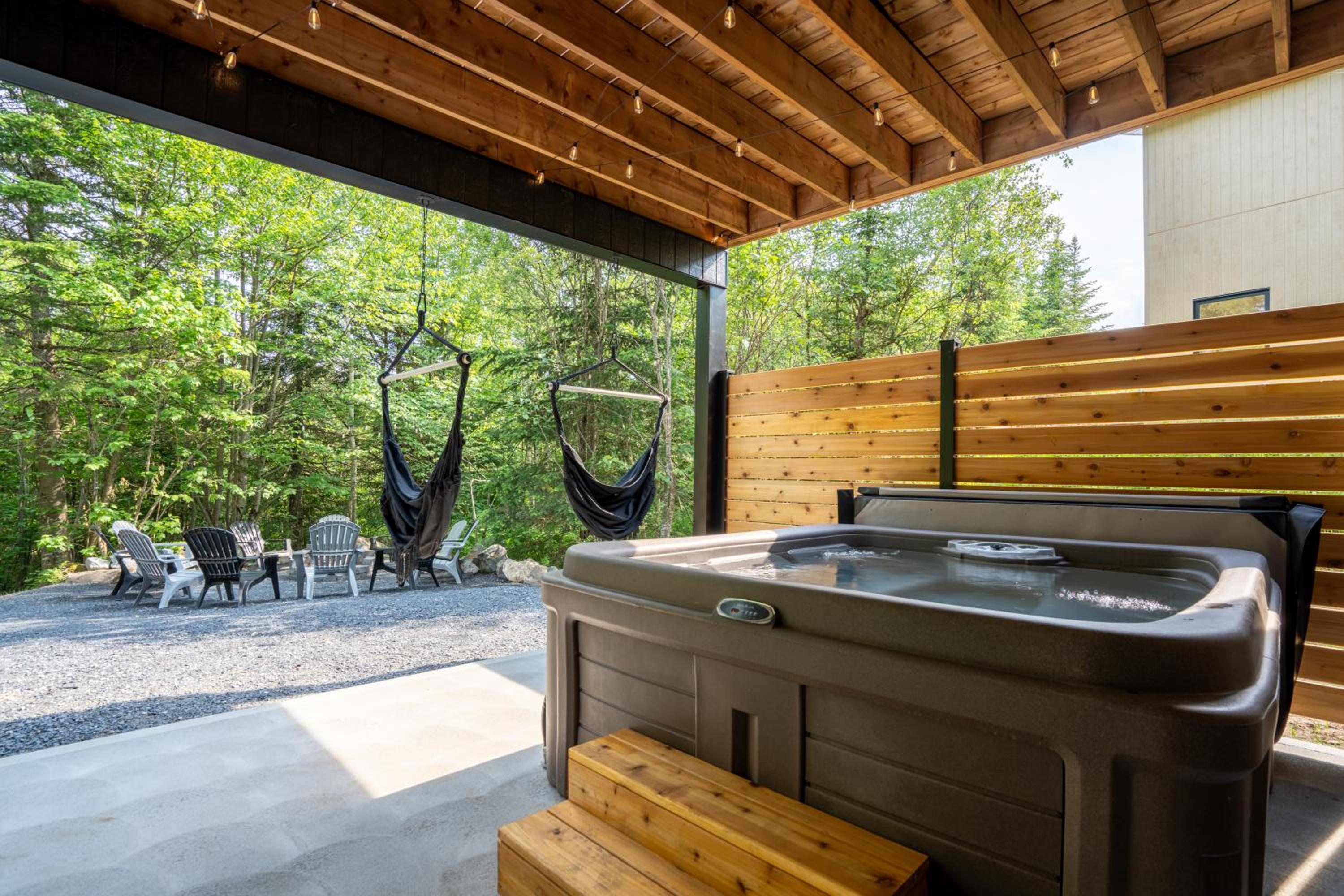 Évasion Nature Adstock - Sauna, Ski & Spa