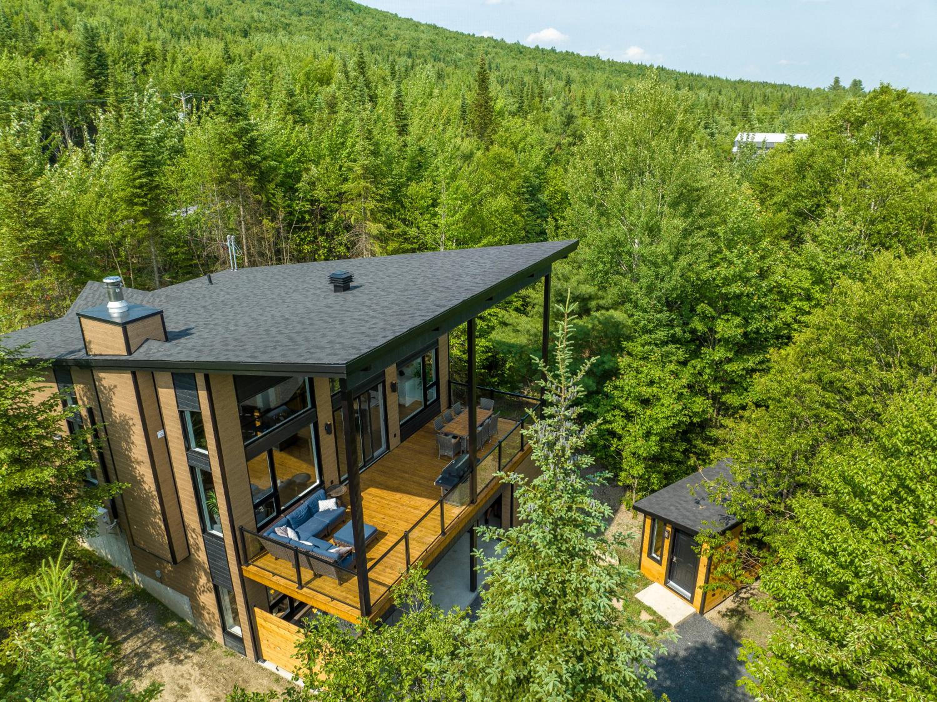 Évasion Nature Adstock - Sauna, Ski & Spa
