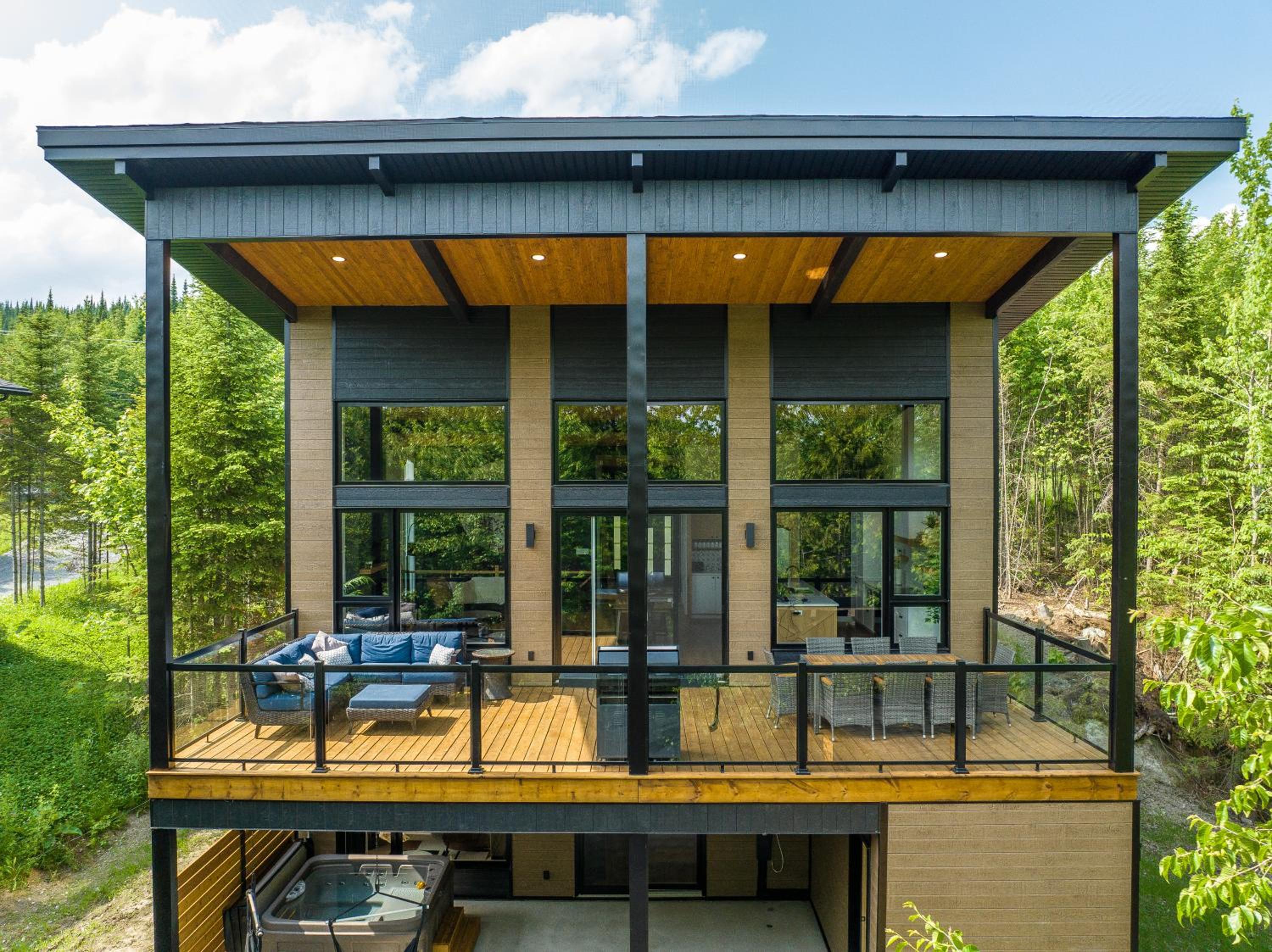 Évasion Nature Adstock - Sauna, Ski & Spa