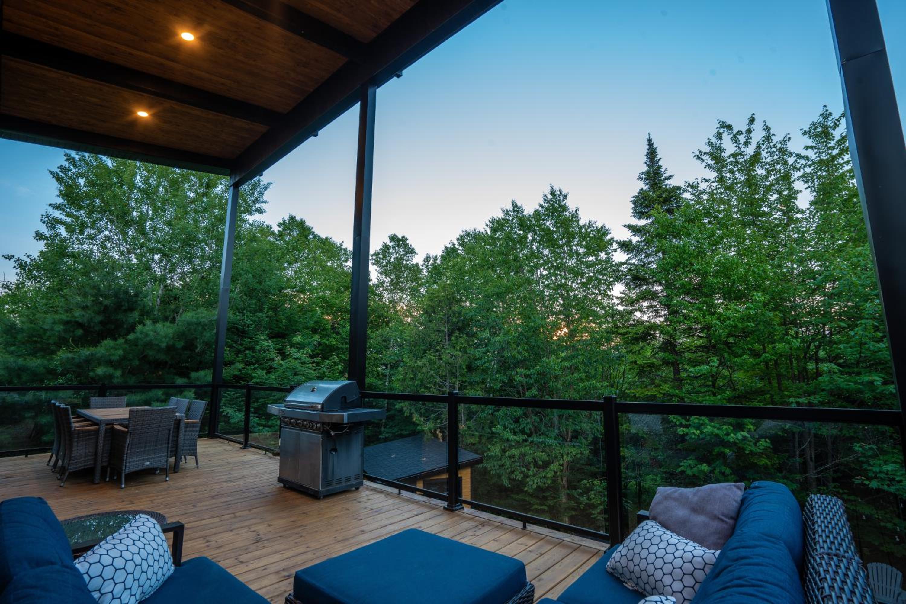 Évasion Nature Adstock - Sauna, Ski & Spa