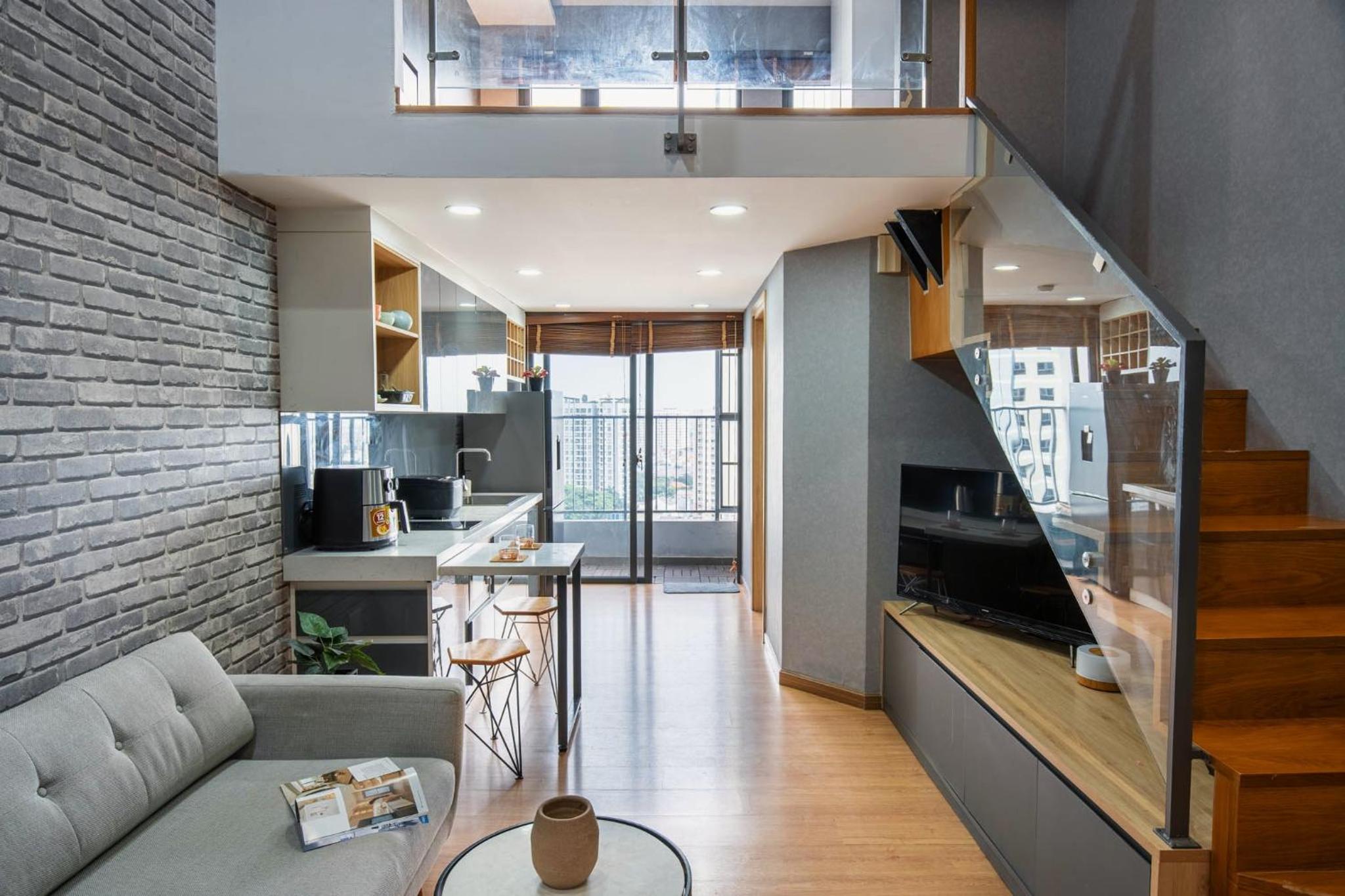 Loft 1 BR with with unique and splendid design, La astoria 3, Appartment, Dist 2