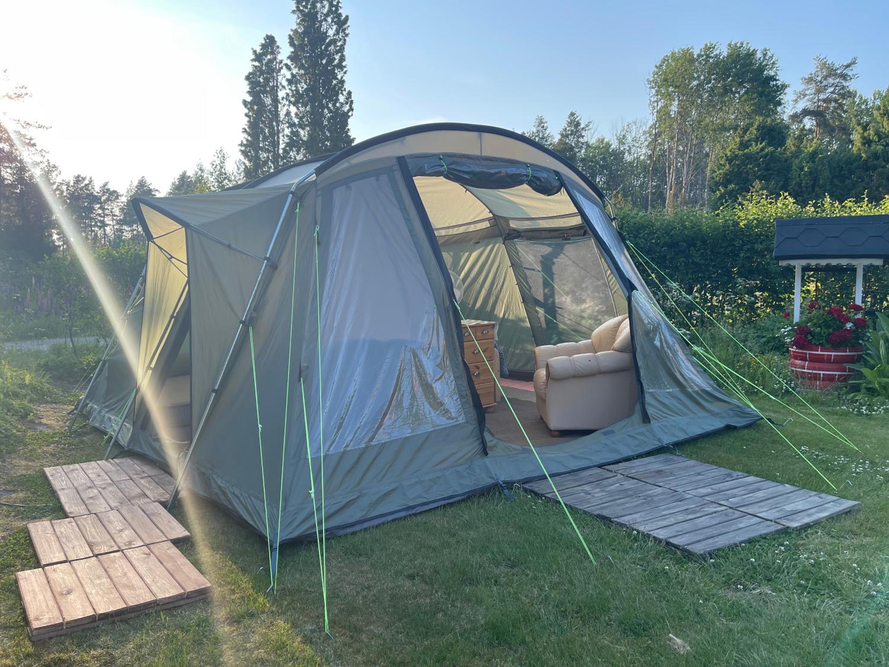 Omppula Rauma glamping teltta