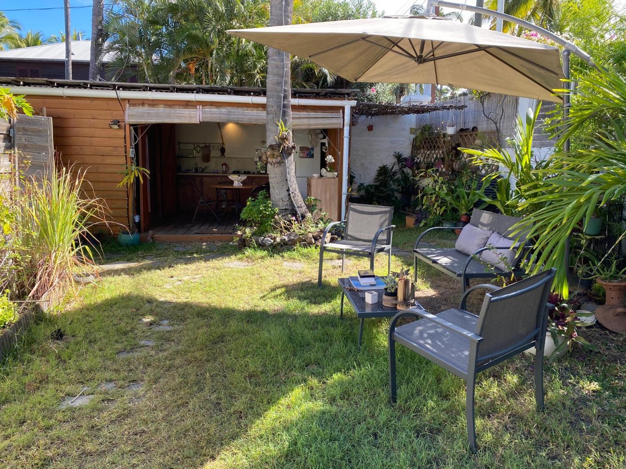 Bungalow de Mijouk proche plage et lagon de La Saline