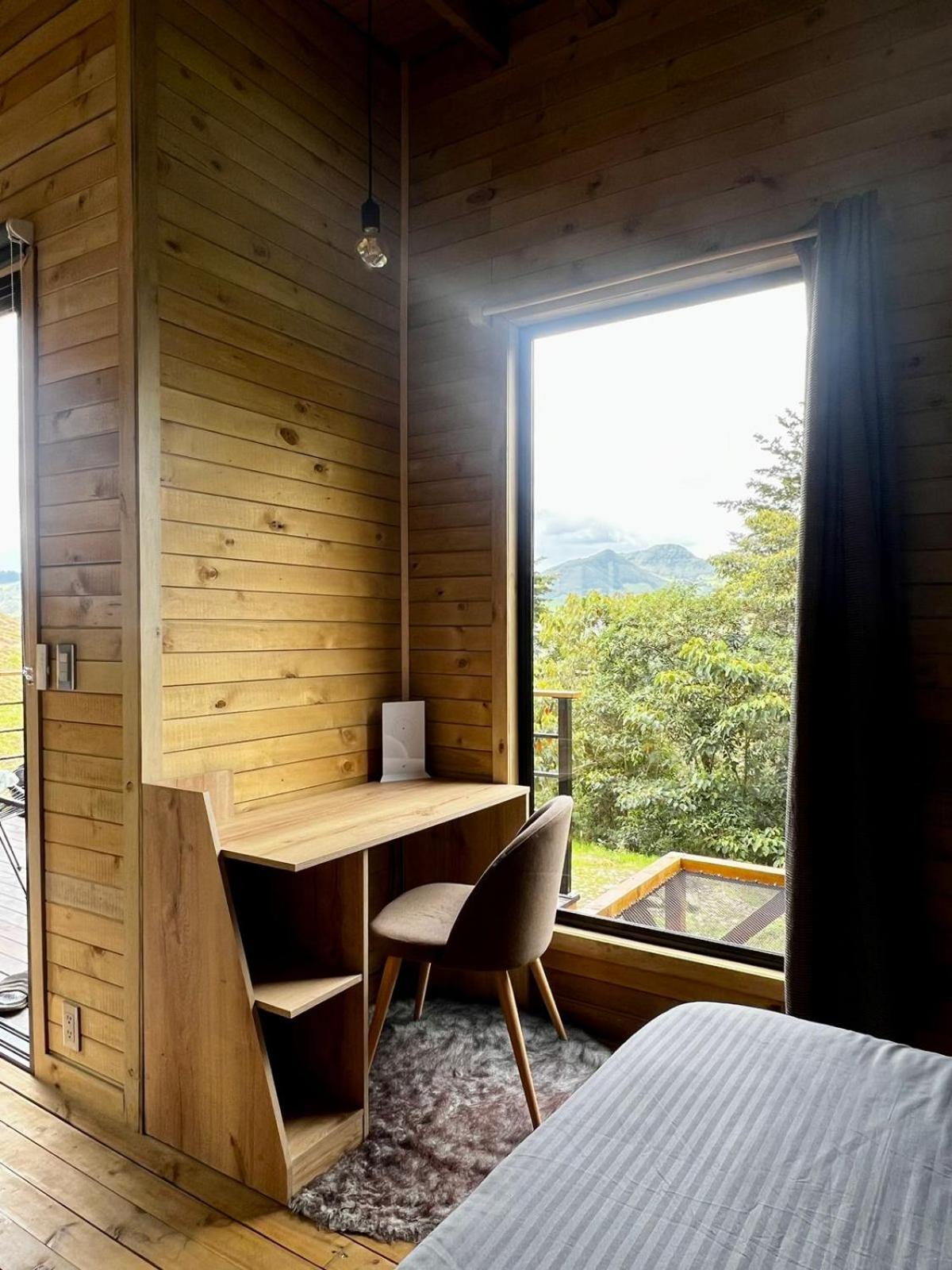 Cabaña de madera, lugar para descansar y reconectarse