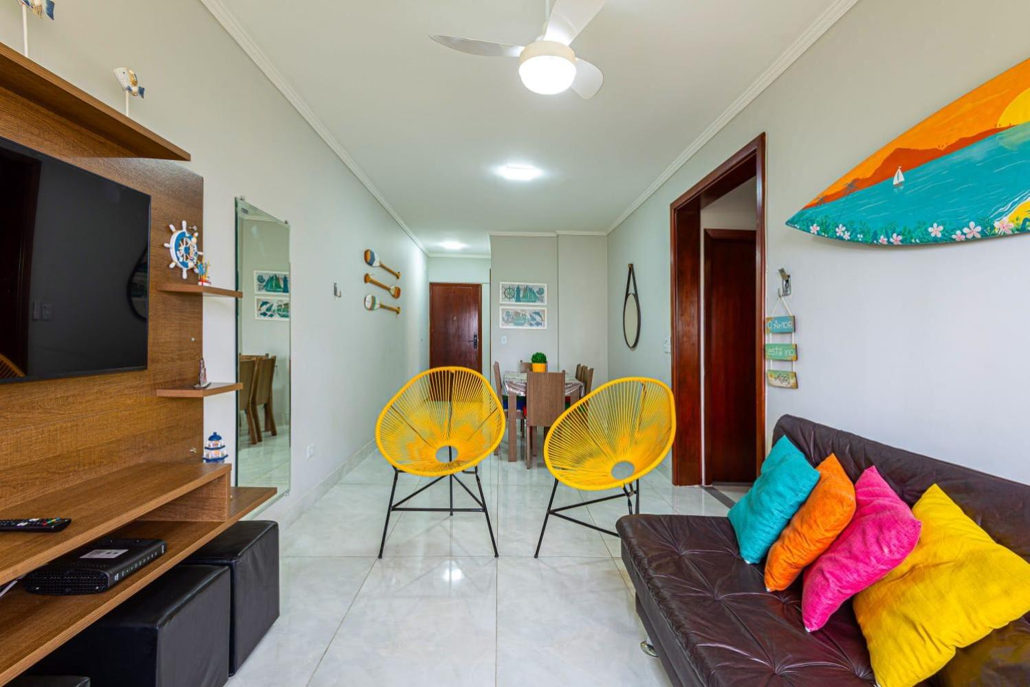 Apê com Ar, Garagem e Clima de Praia