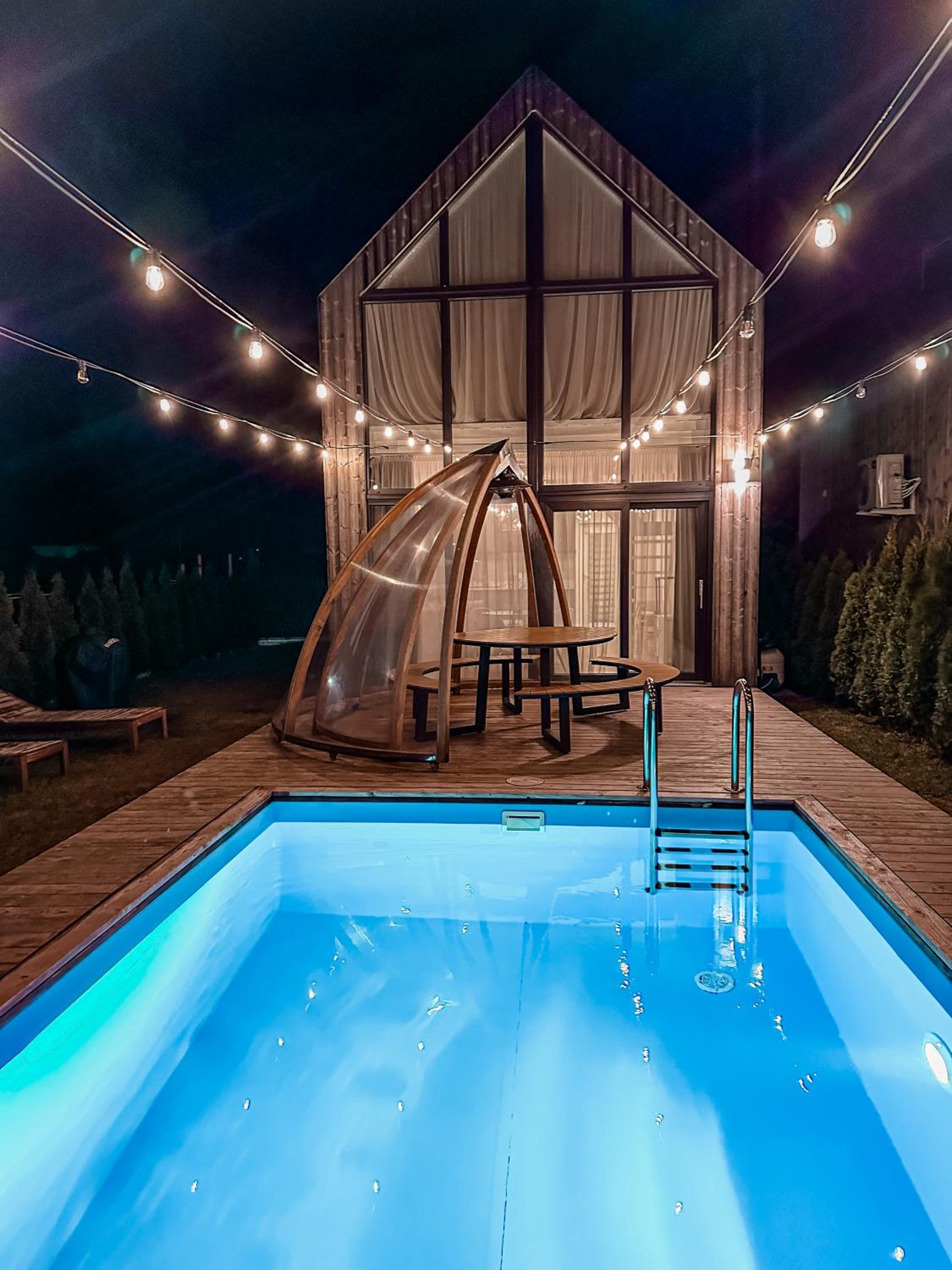 Namas su PRIVAČIU BASEINU, SAUNA IR KUBILU! view 4