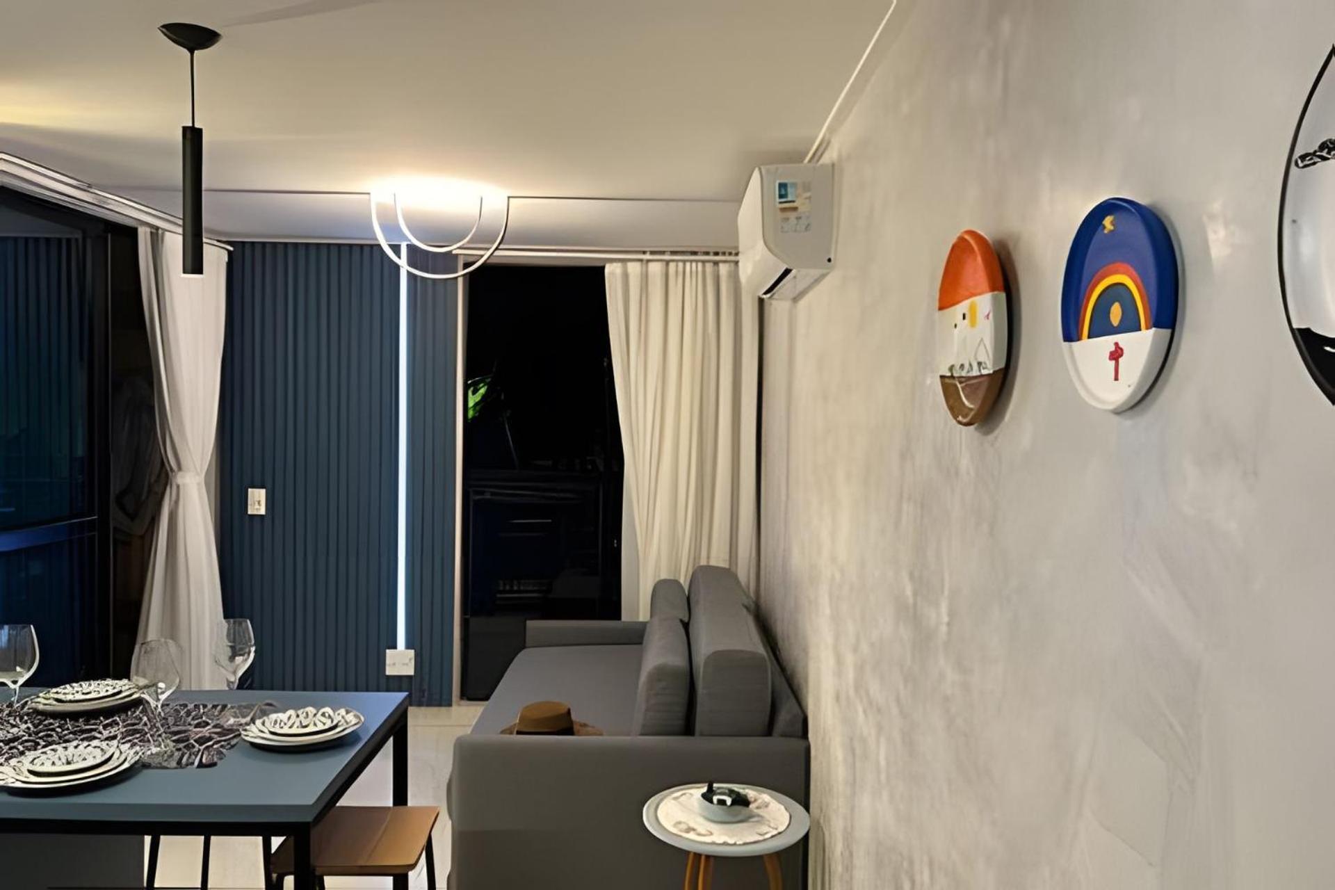 Beachfront flat at Porto de Galinhas beach, close to the natural pools.