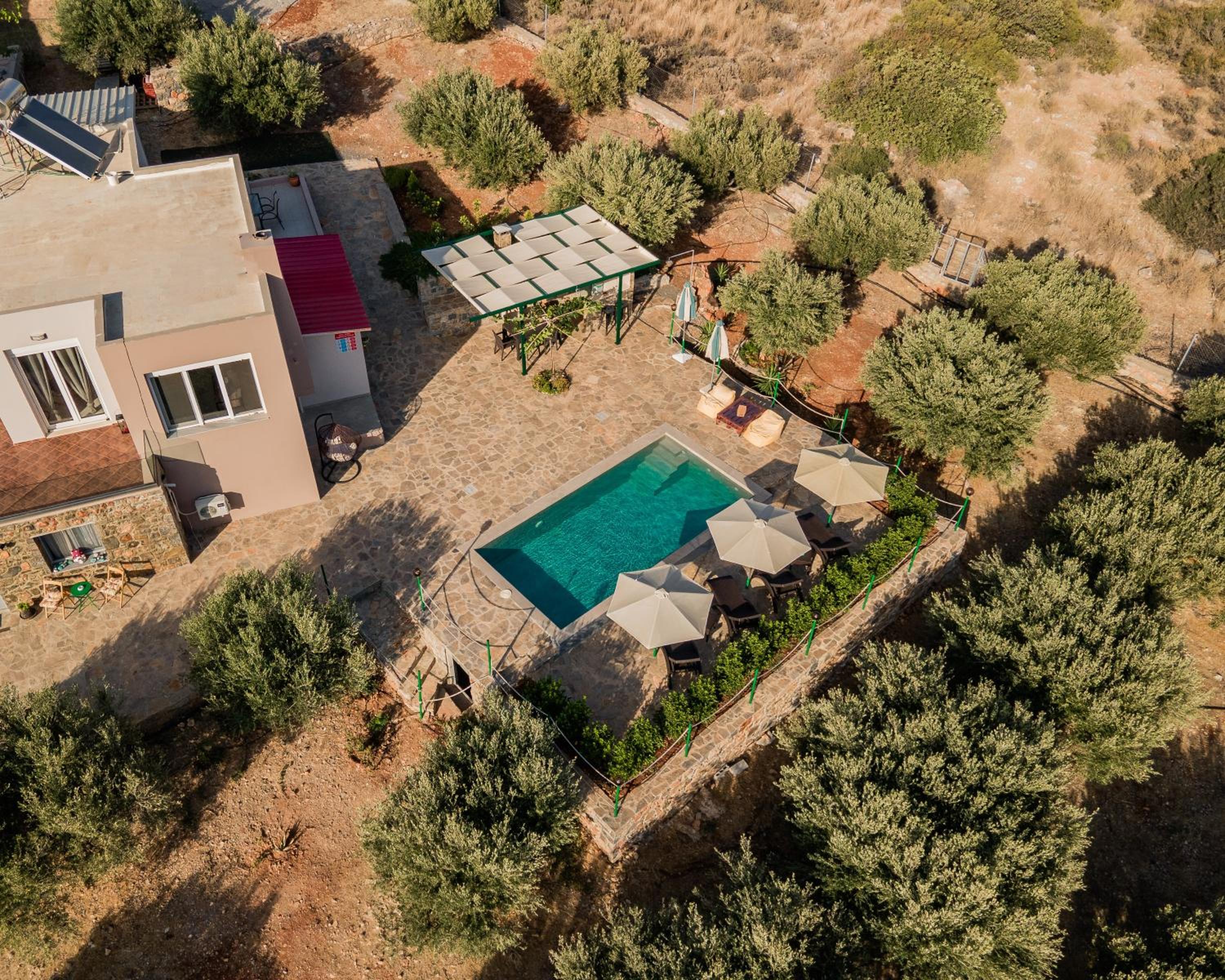 Villa Aktis with Freshwater Pool and Sea View