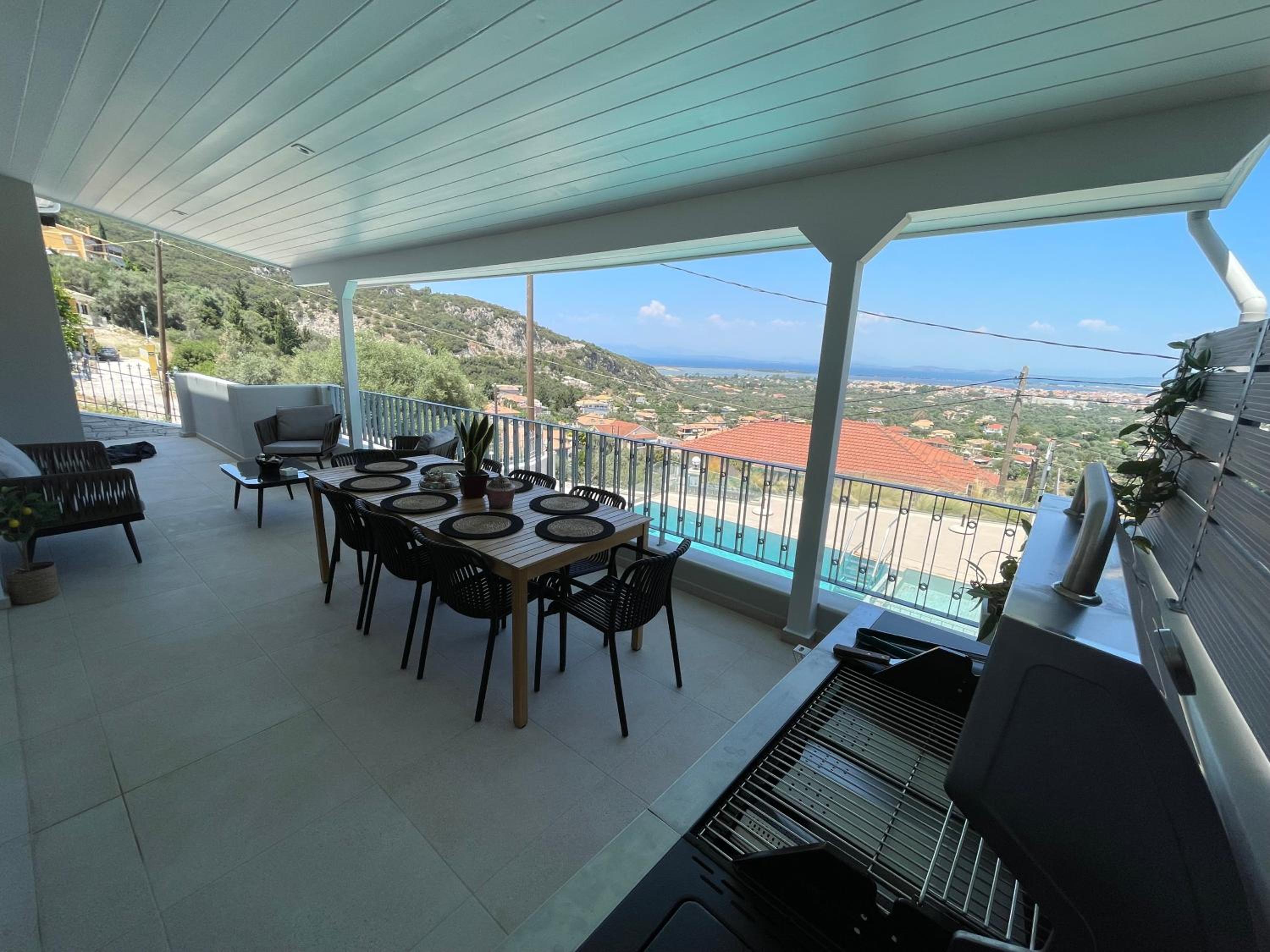 Villa Theretro, with superb view