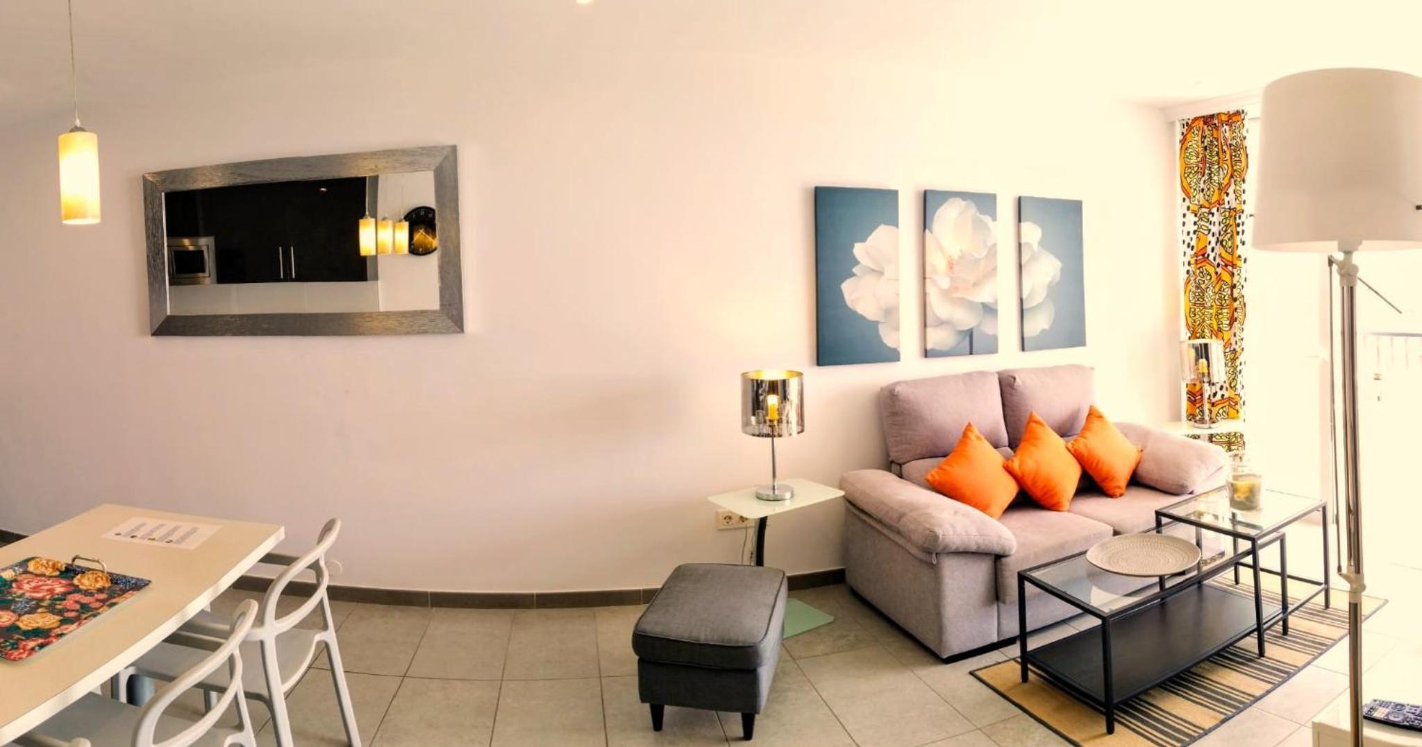 Los Cristianos appartement Orange trees vue mer panoramique