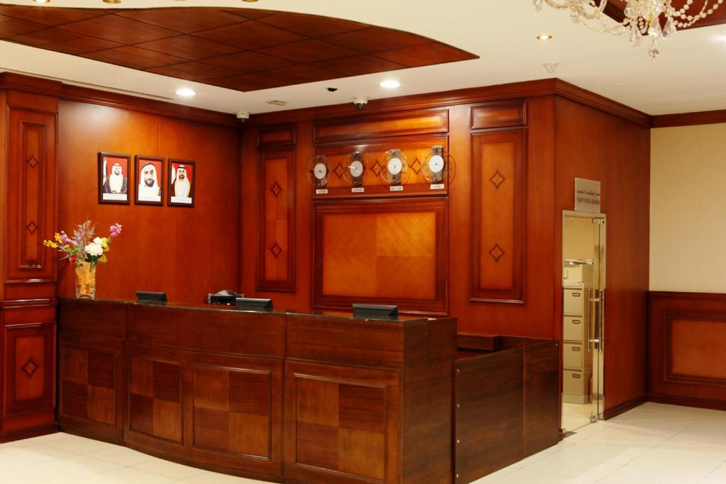 hotel reception