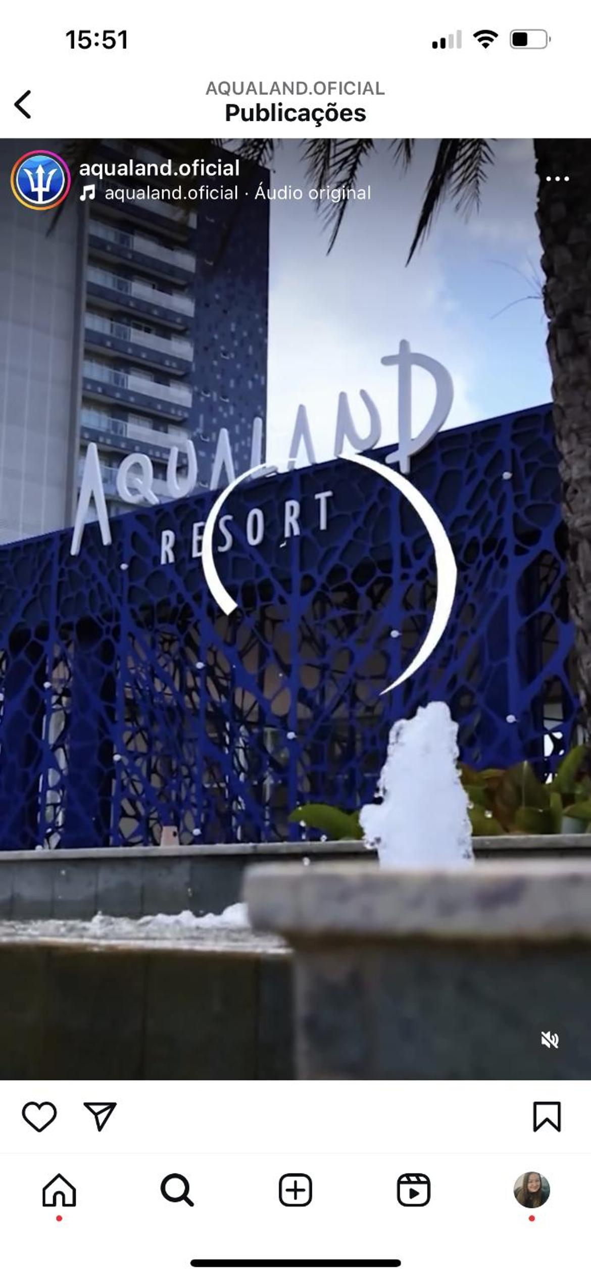 Apartamento de 1 quarto Aqualand