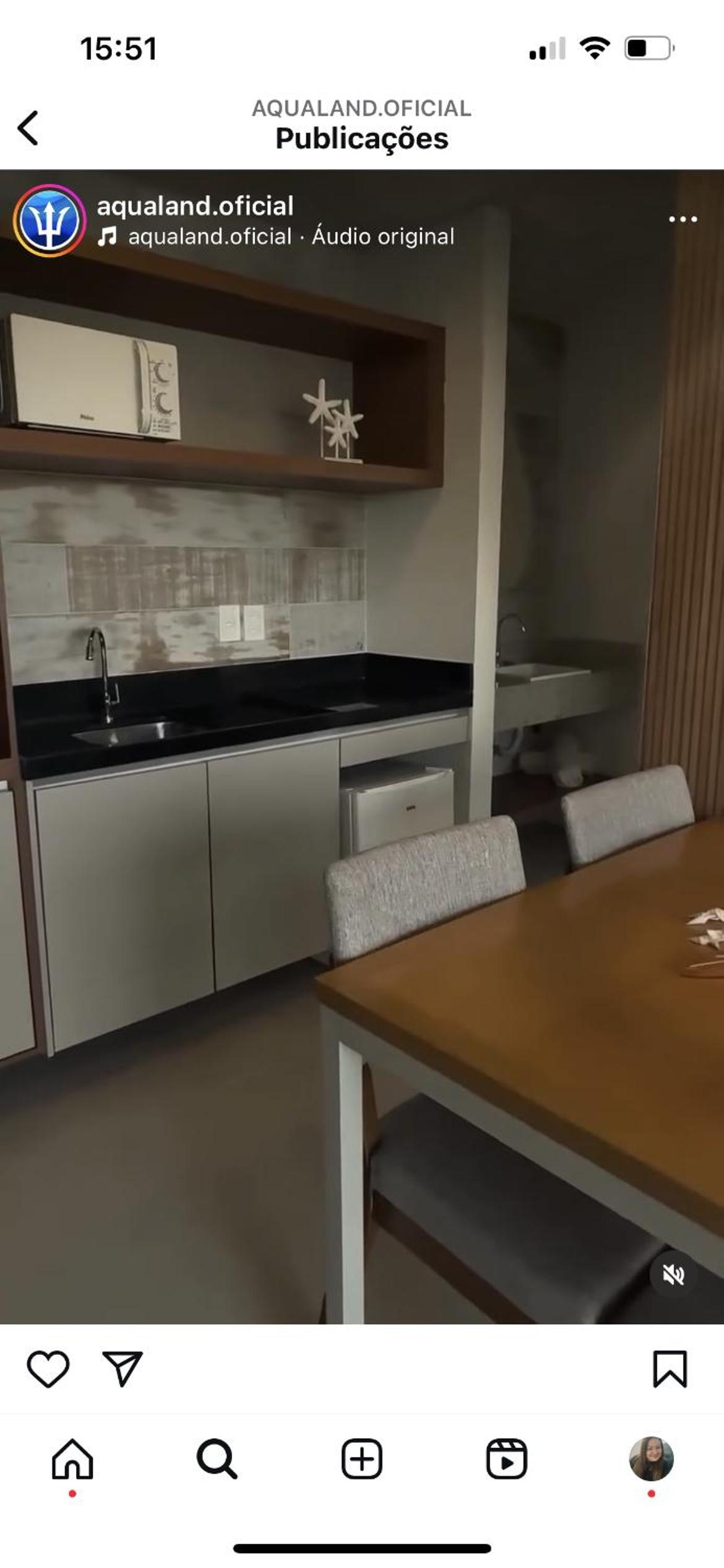 Apartamento de 1 quarto Aqualand