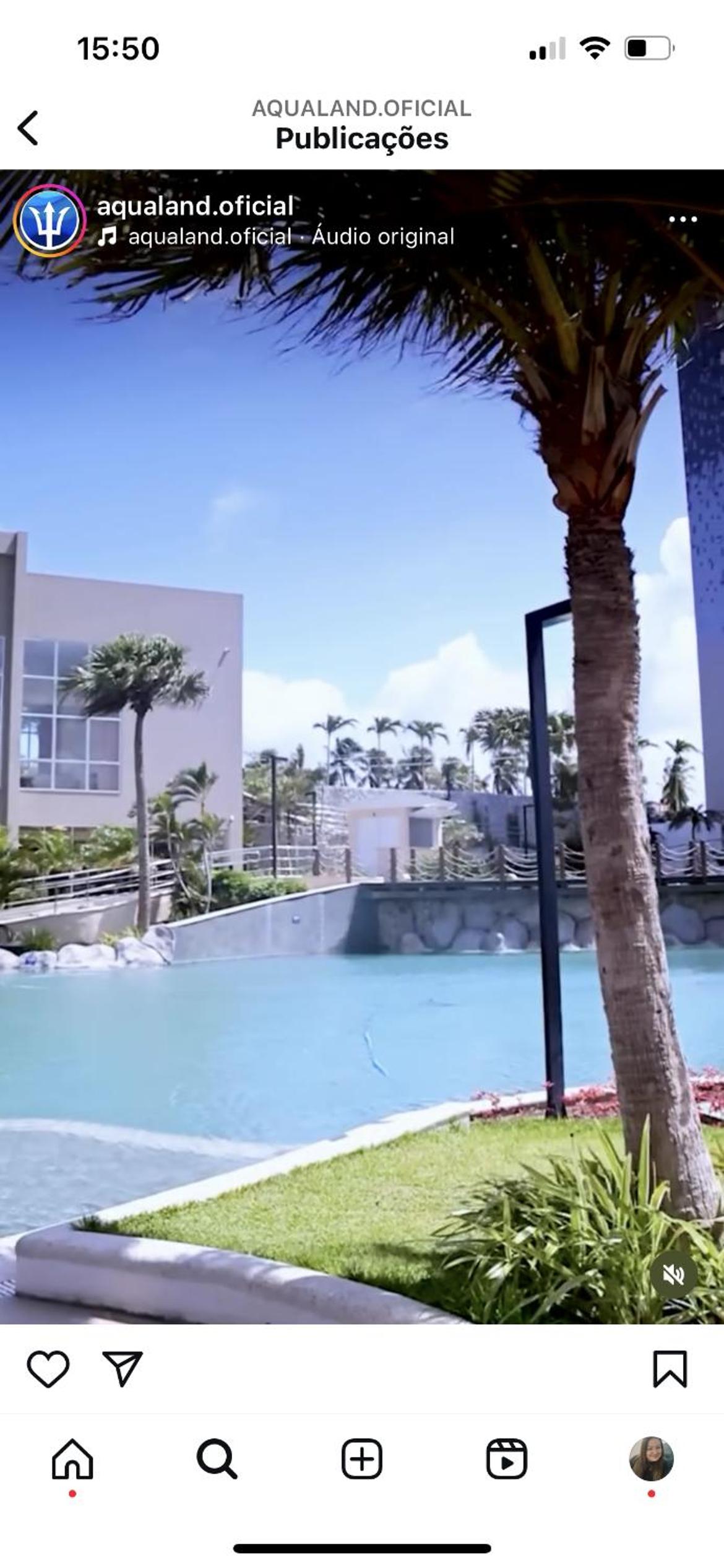 Apartamento de 1 quarto Aqualand