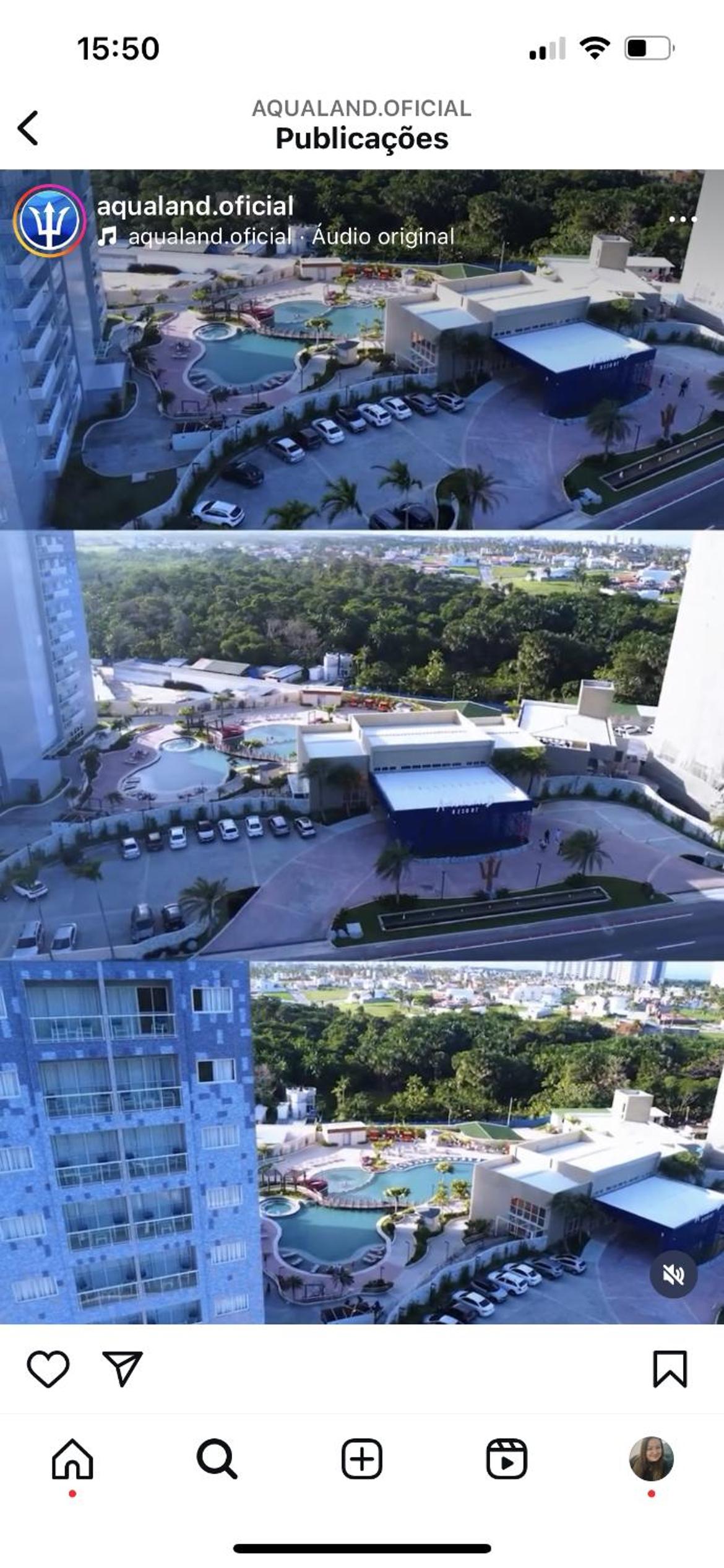 Apartamento de 1 quarto Aqualand