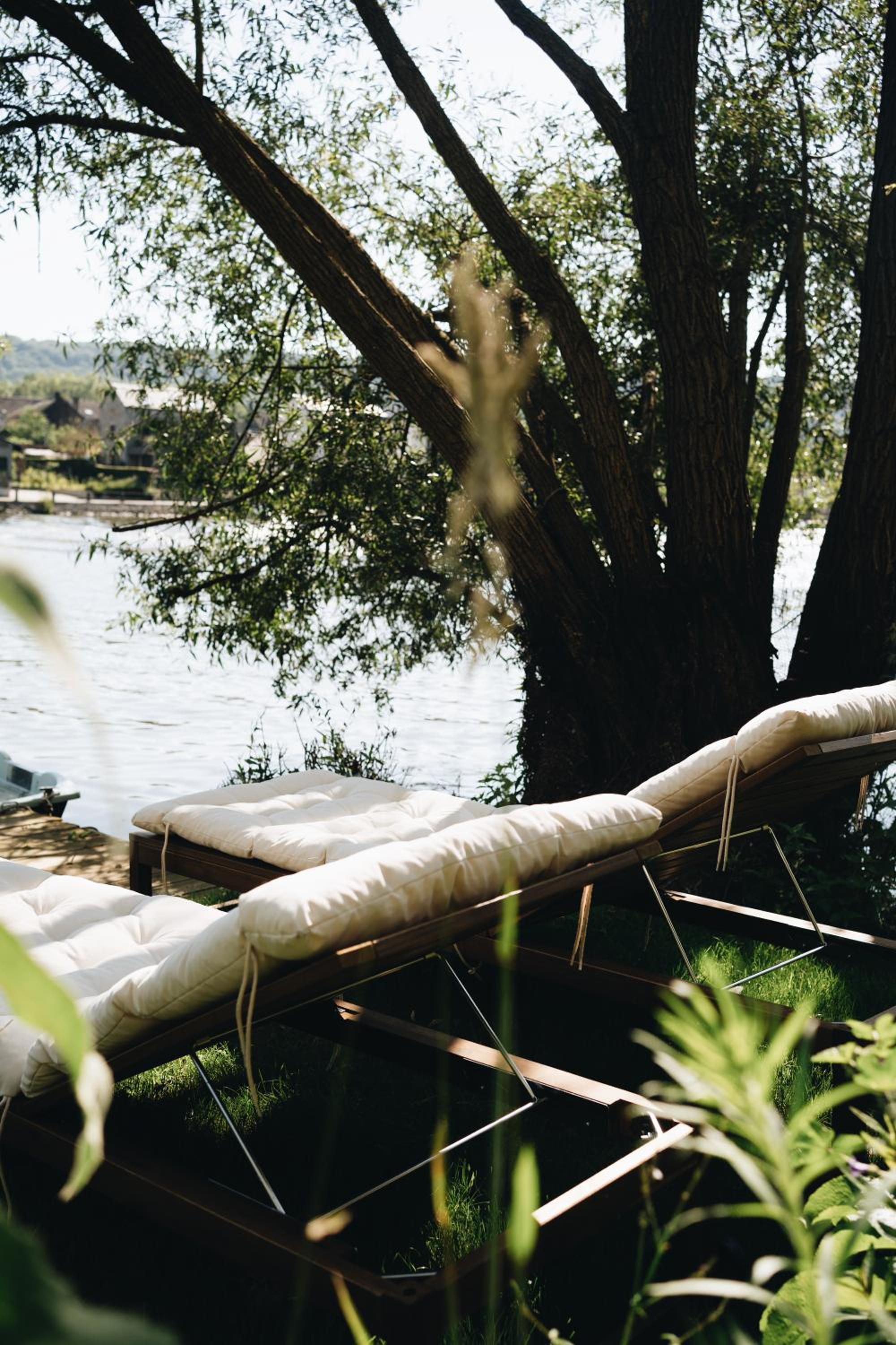 Pieds dans l'eau Private Wellness Bordure de Meuse