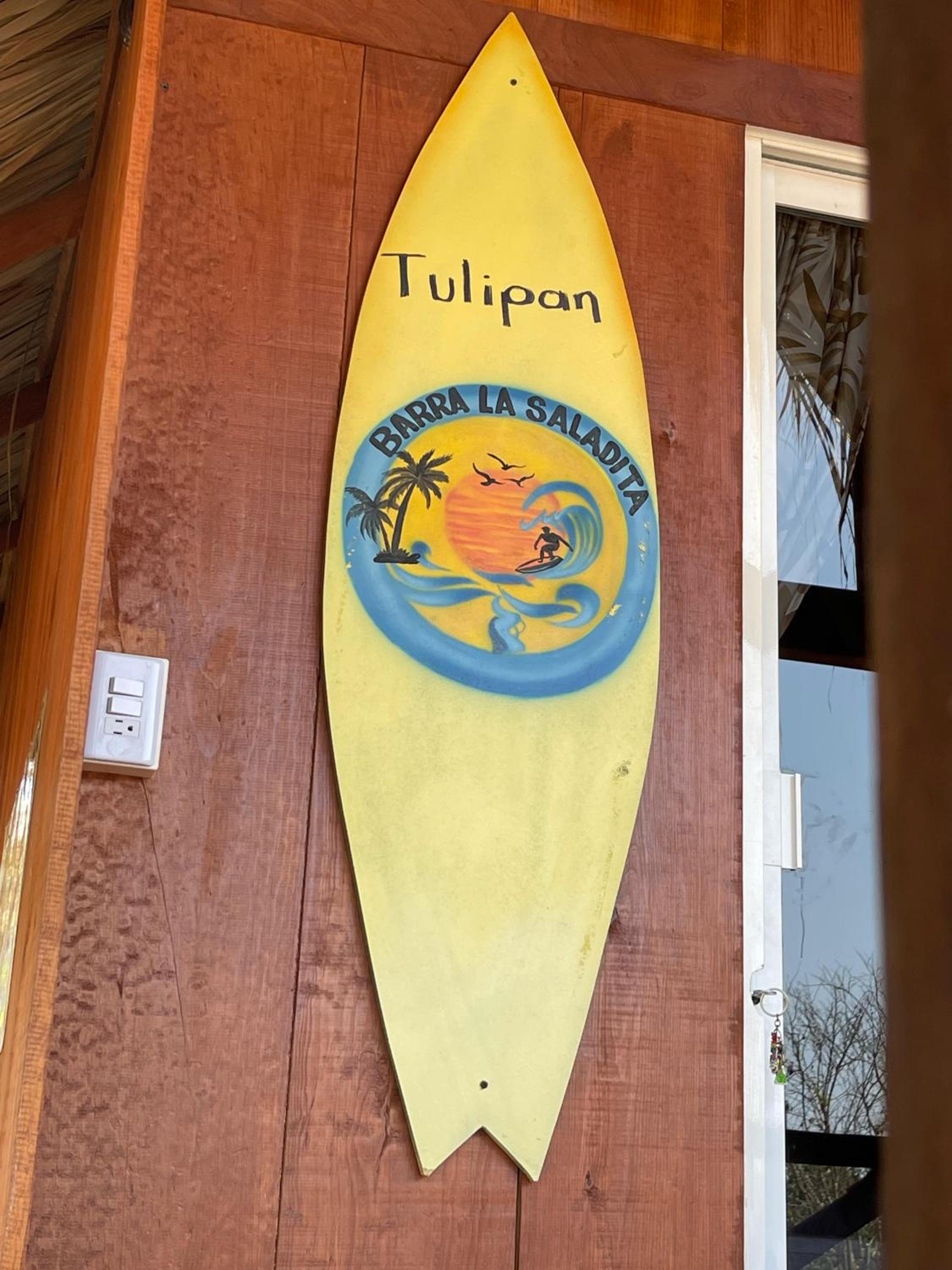 Cabaña Tulipan Punto surf Barra La Saladita