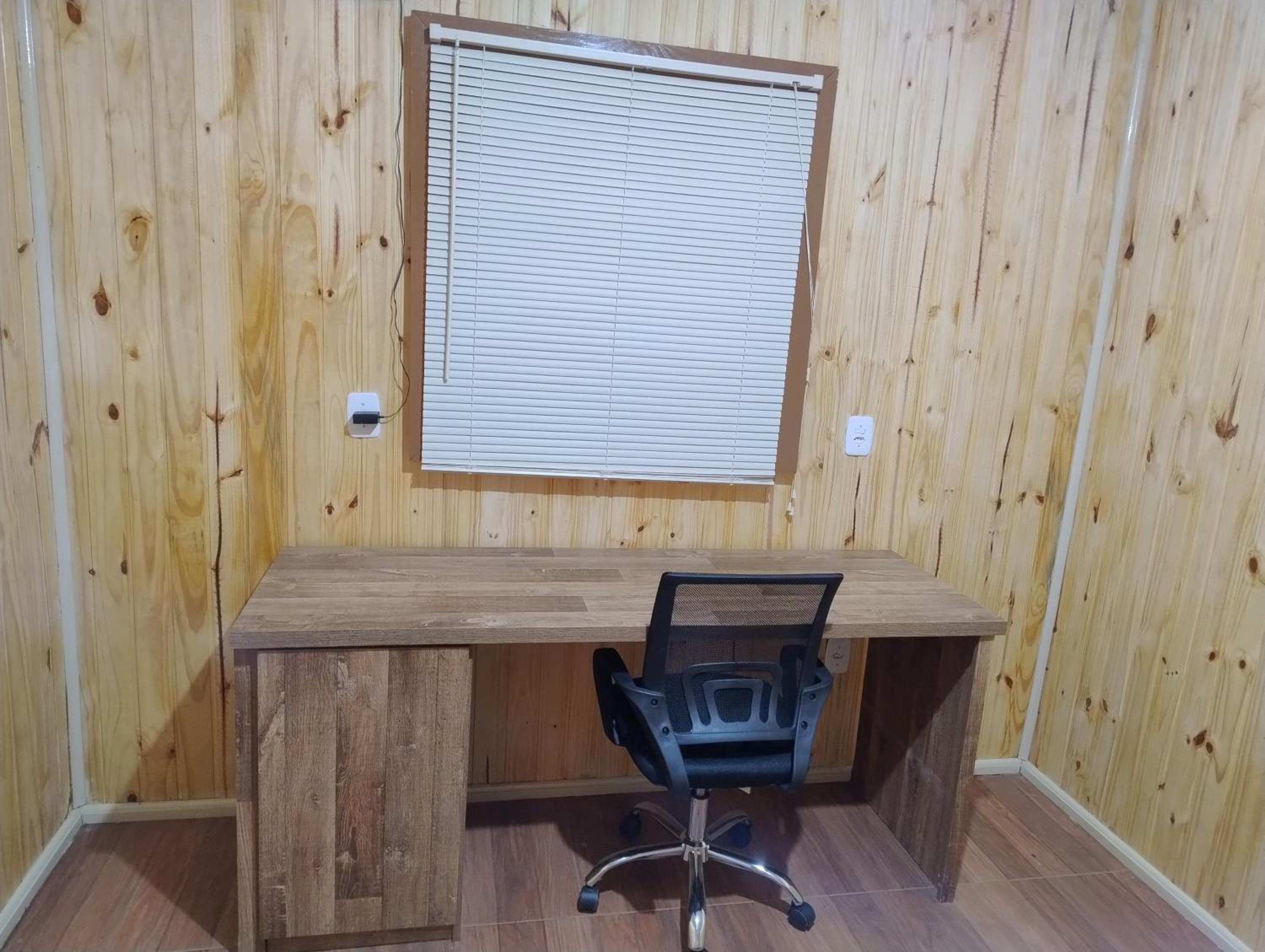 Chalé romântico com vista e banheira