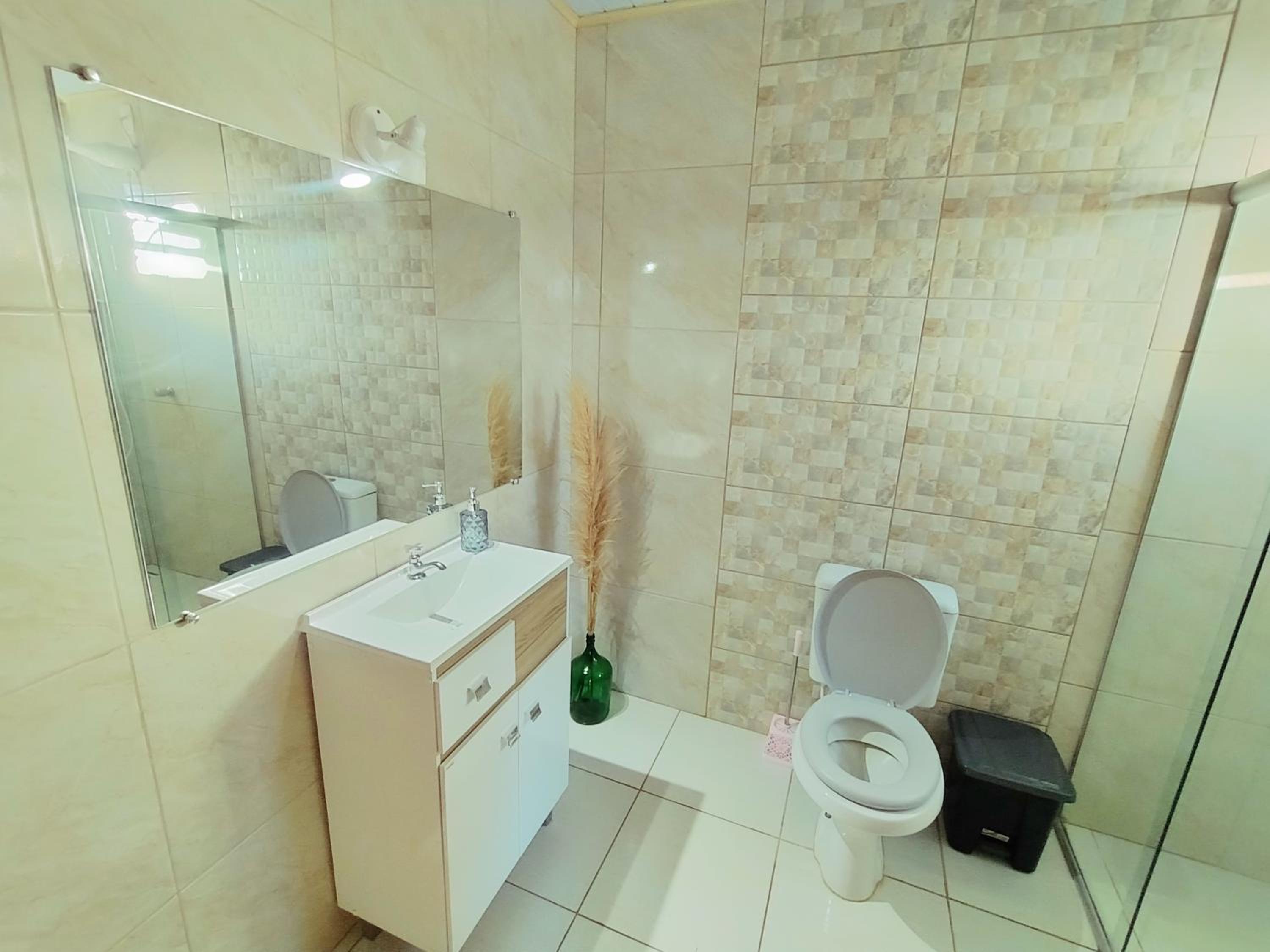 Chalé romântico com vista e banheira