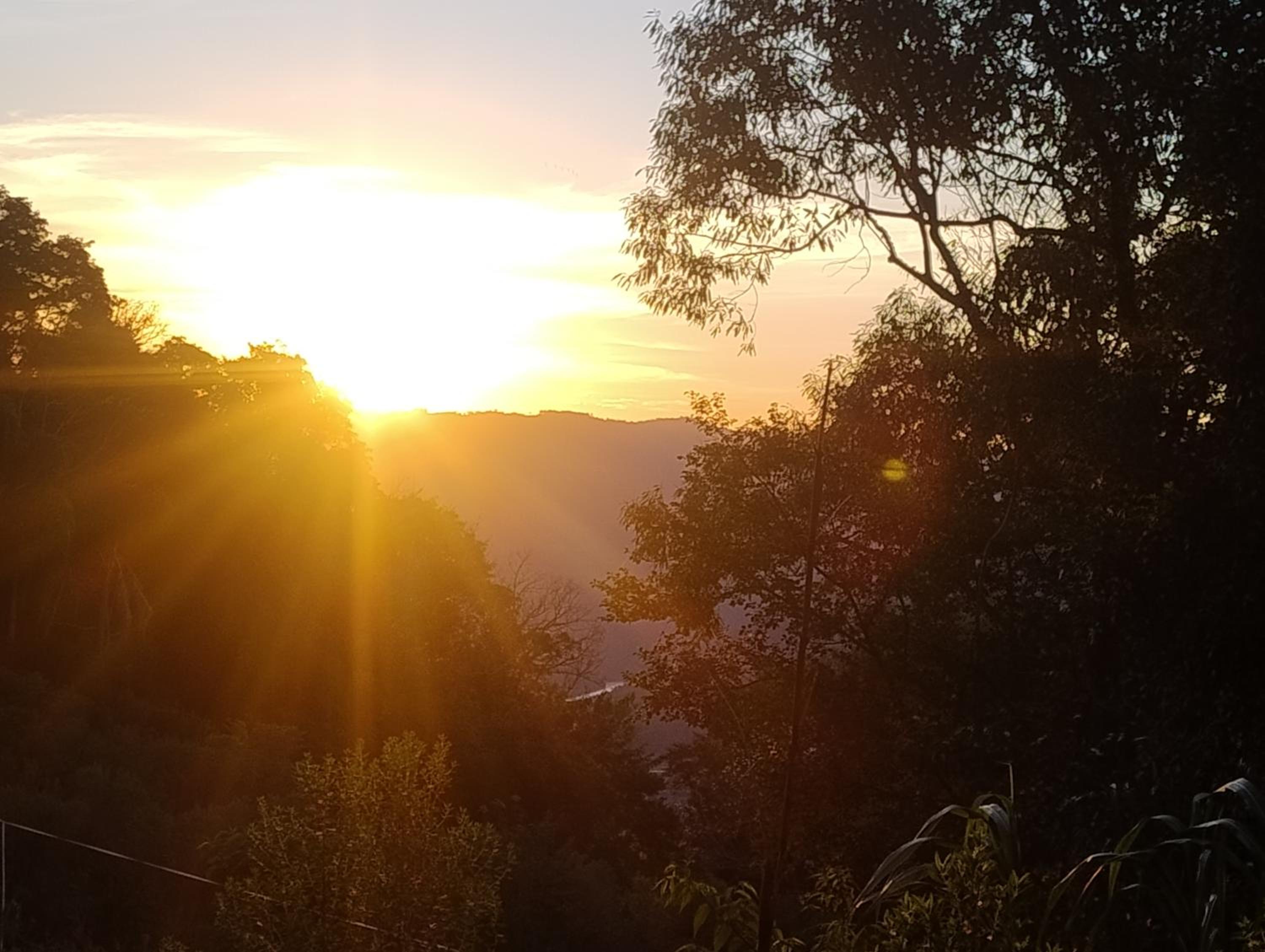 Chalé romântico com vista e banheira