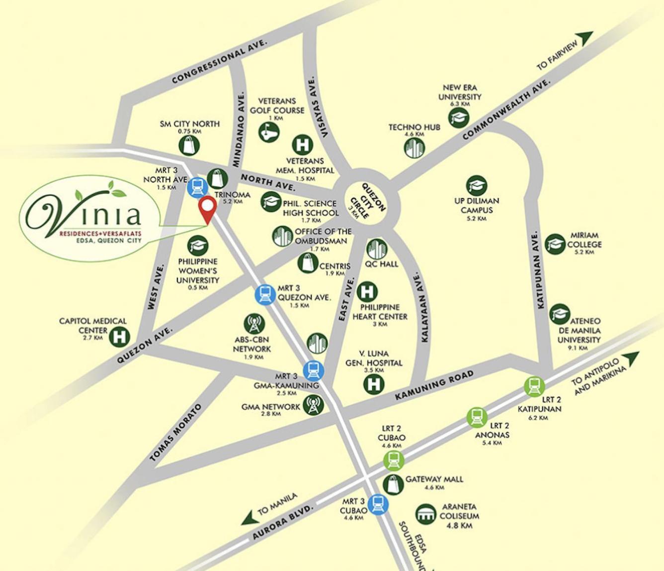 Vinia Infinity Studio 2 Near Malls with WiFi Netflix and Karaoke
