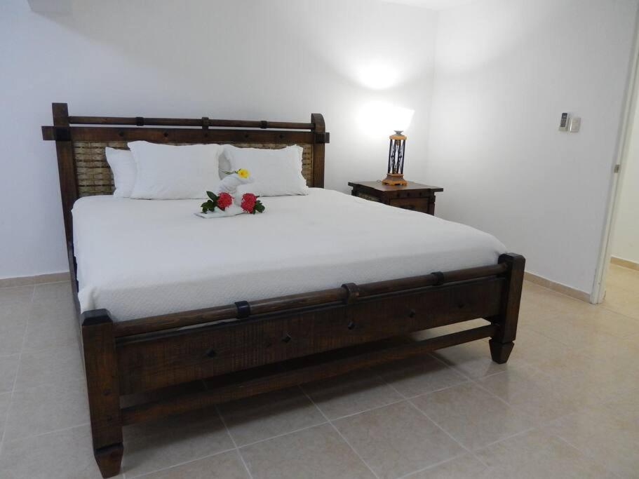 Beachfront villa with pool in Sosúa