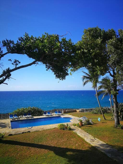 Beachfront villa with pool in Sosúa