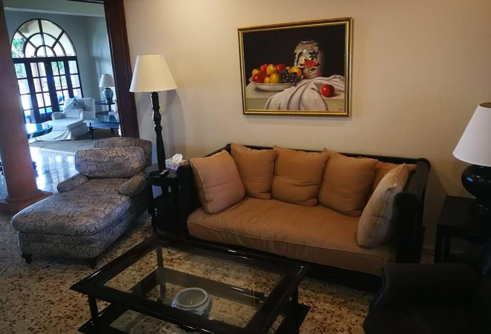 Beachfront villa with pool in Sosúa