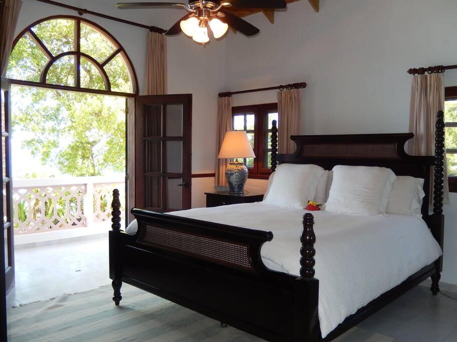 Beachfront villa with pool in Sosúa