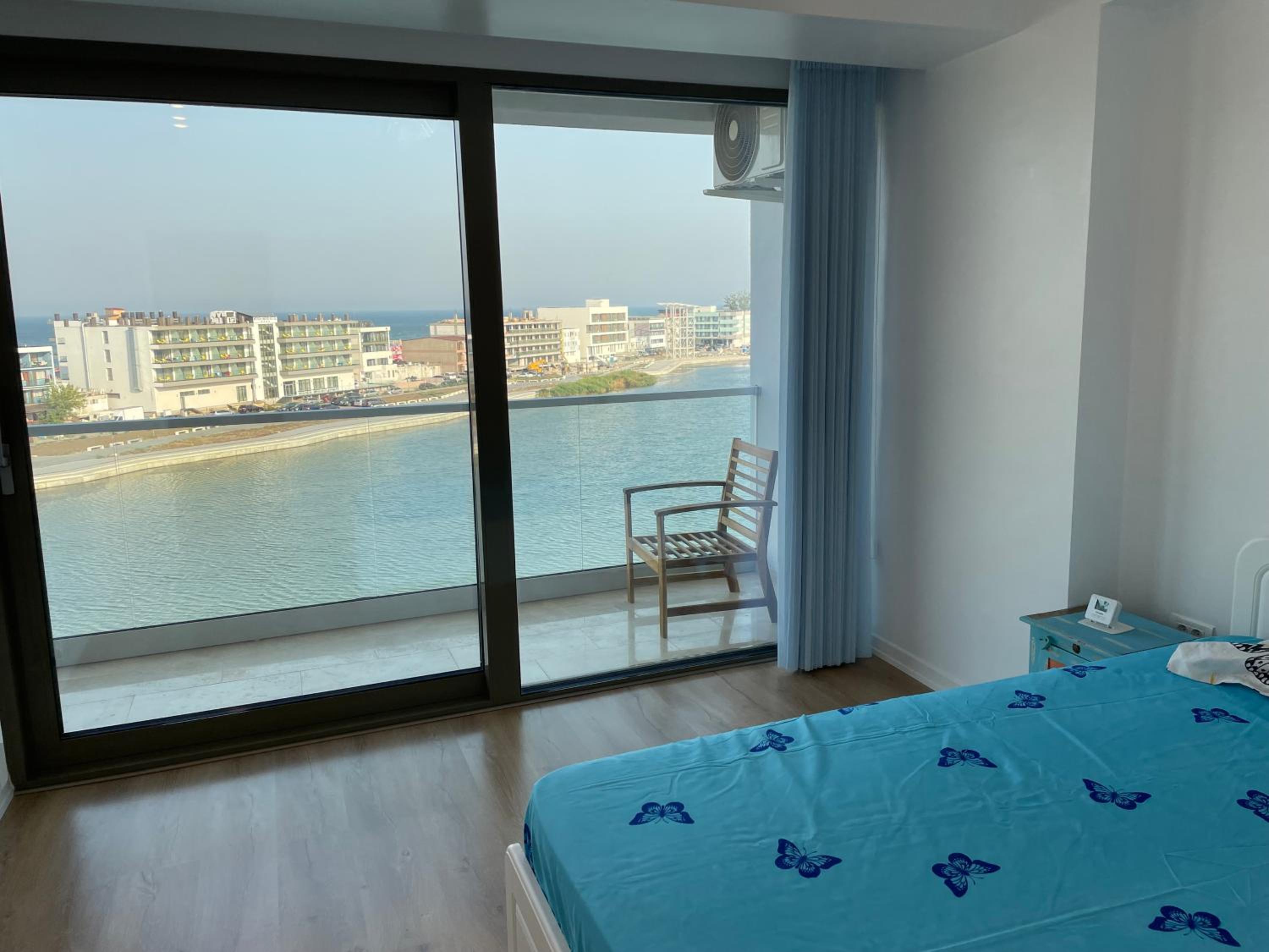 Maria apartment sunrise in bed view 3