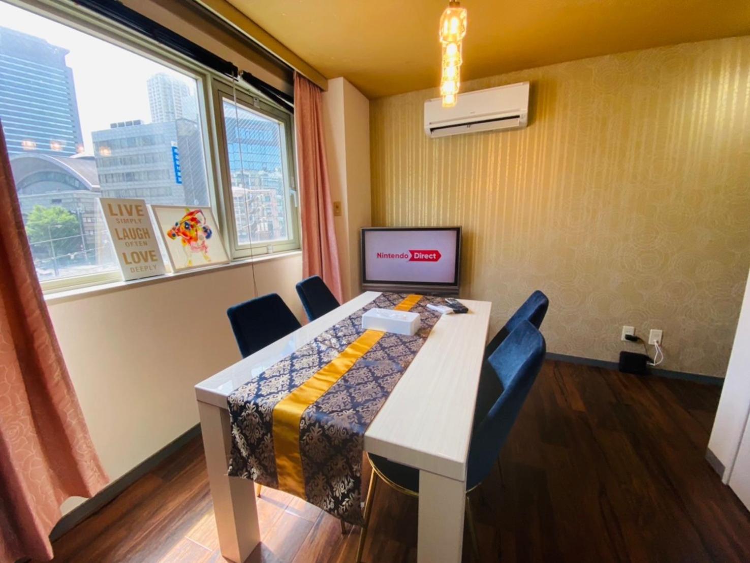 Premier Stay NAMBA なんば駅徒歩3分 3 mins walk from Namba Station 7rooms table 2baths 4toilets Osaka