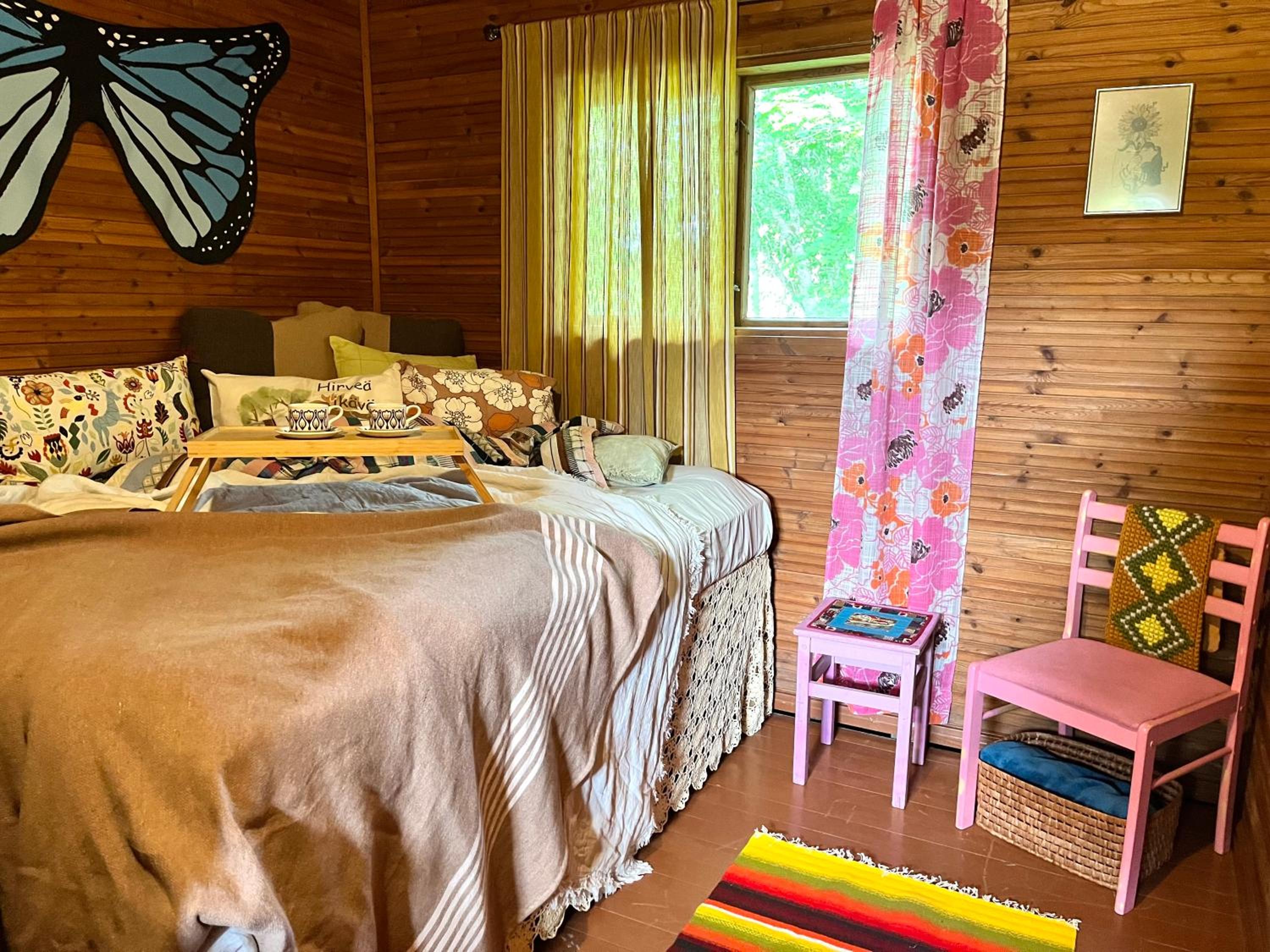 Retro Rustic Cabin