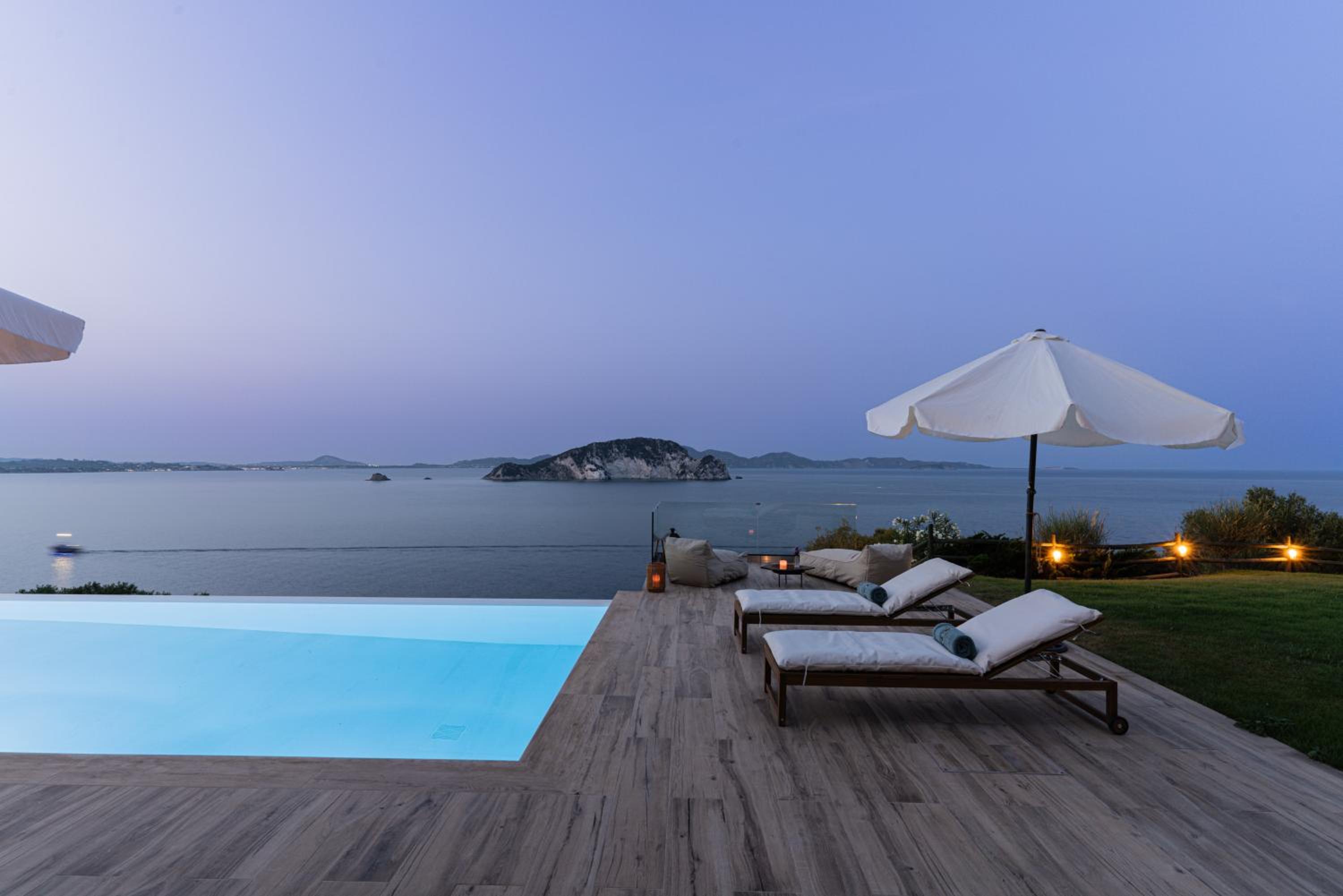 Casa Picimenti Zakynthos Marathias Luxury Ground Floor Villa Swimming Pool