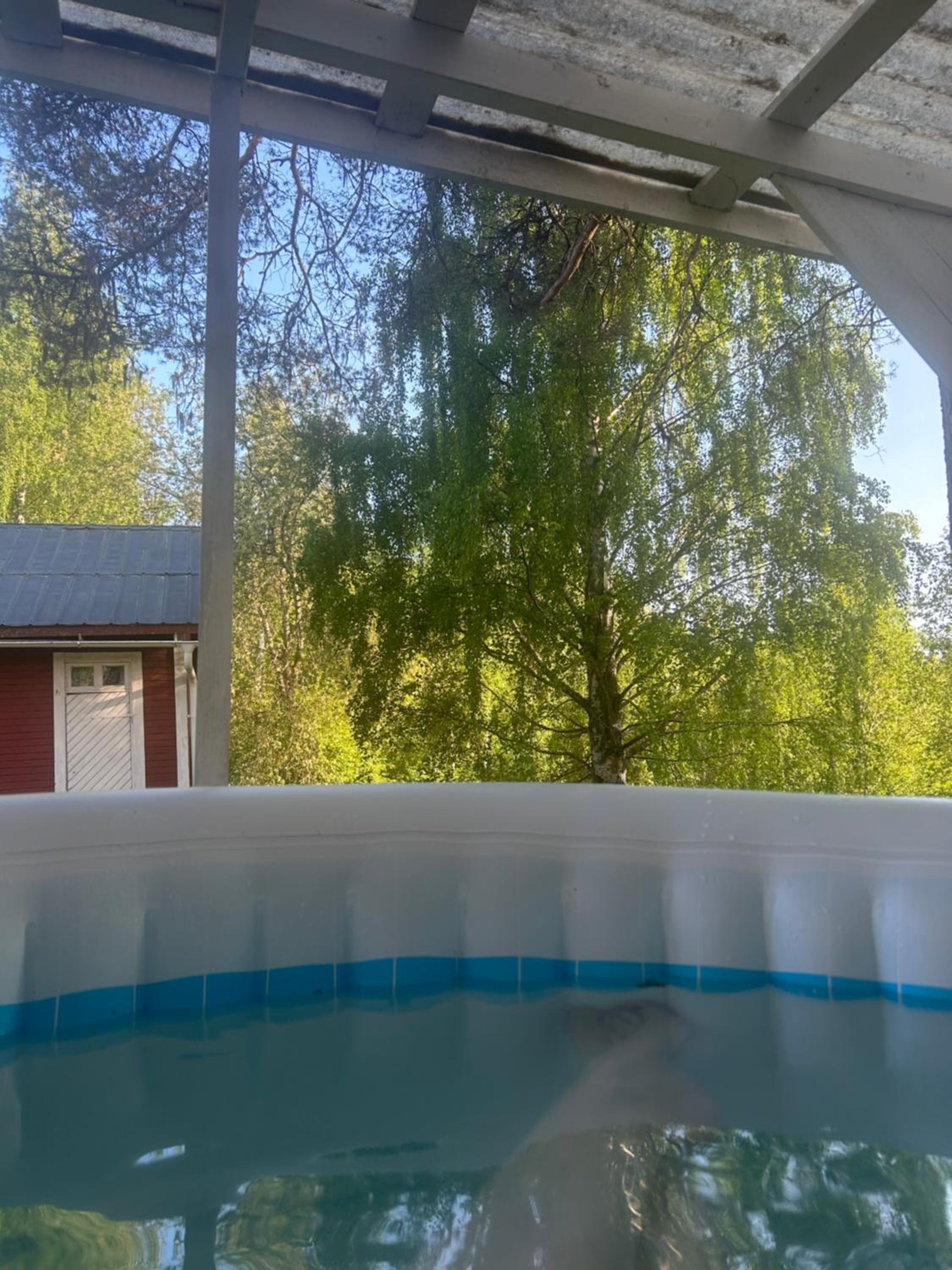 Summer in the North of Sweden view 2