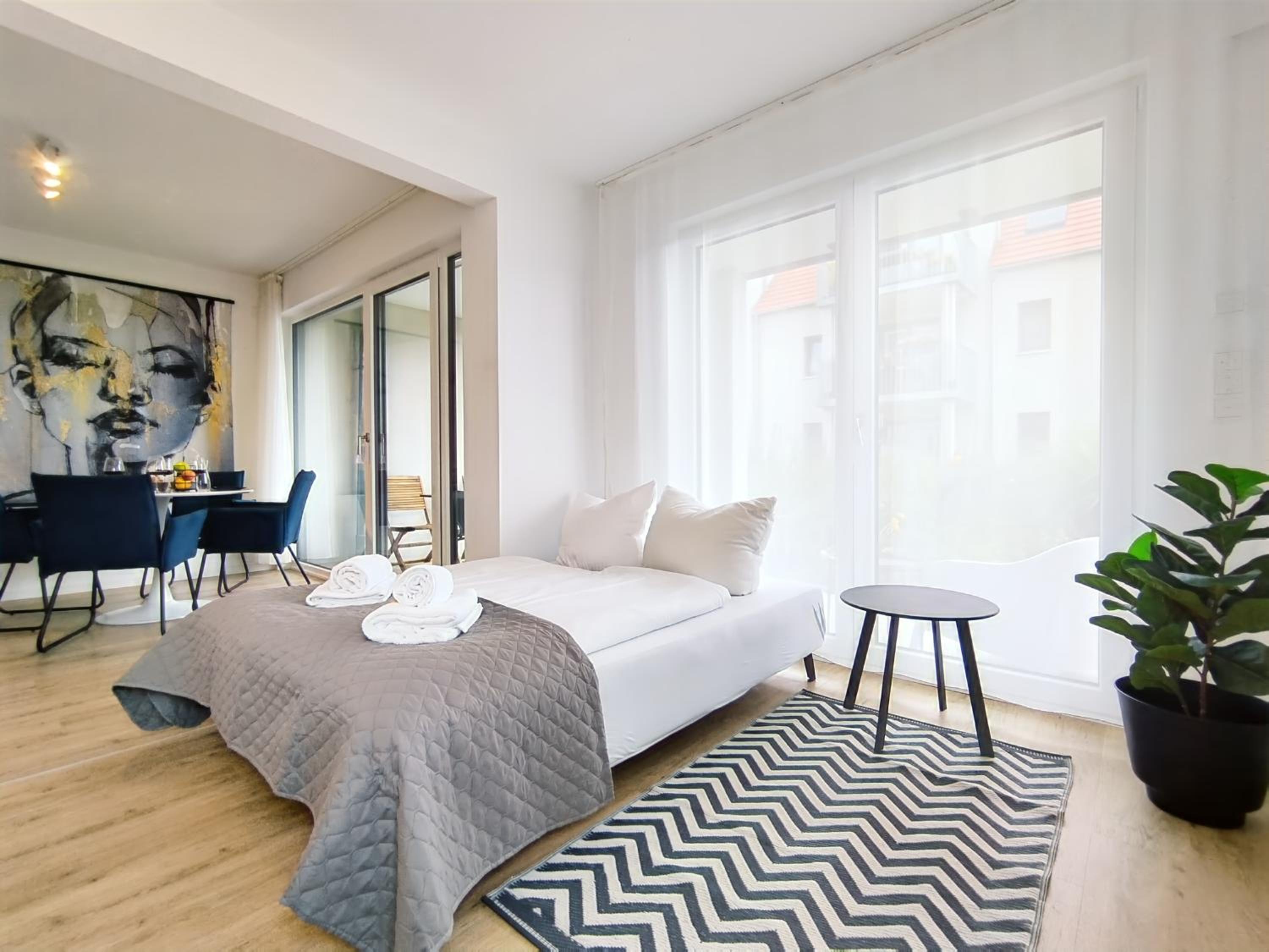 Bright Apartment für bis zu 5 Erlangen