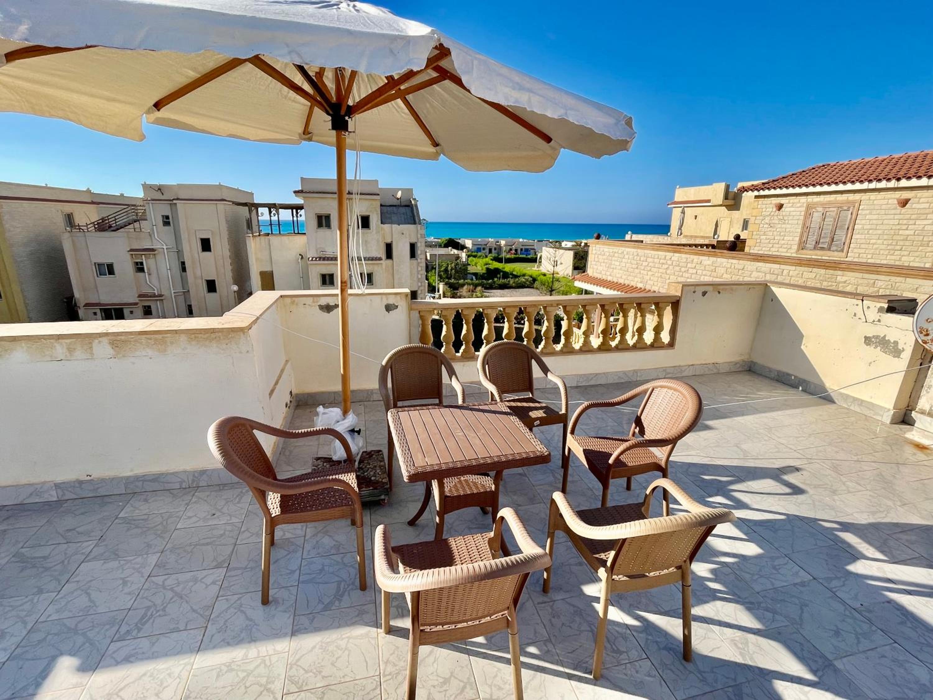 Sea & Pool View Deluxe Chalet - Prime Spot in Badr Resort