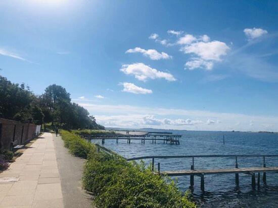 Charming apartment close to lovely beach in Faaborg