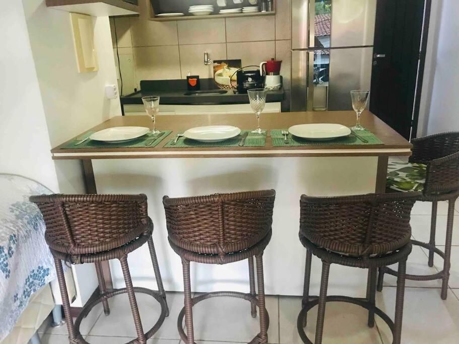 Duplex no Centrinho de Pipa cozinha e 2 banheiros