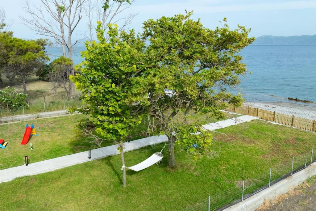 Sea Echoes Villa on the beach, Pefki, Evia view 3