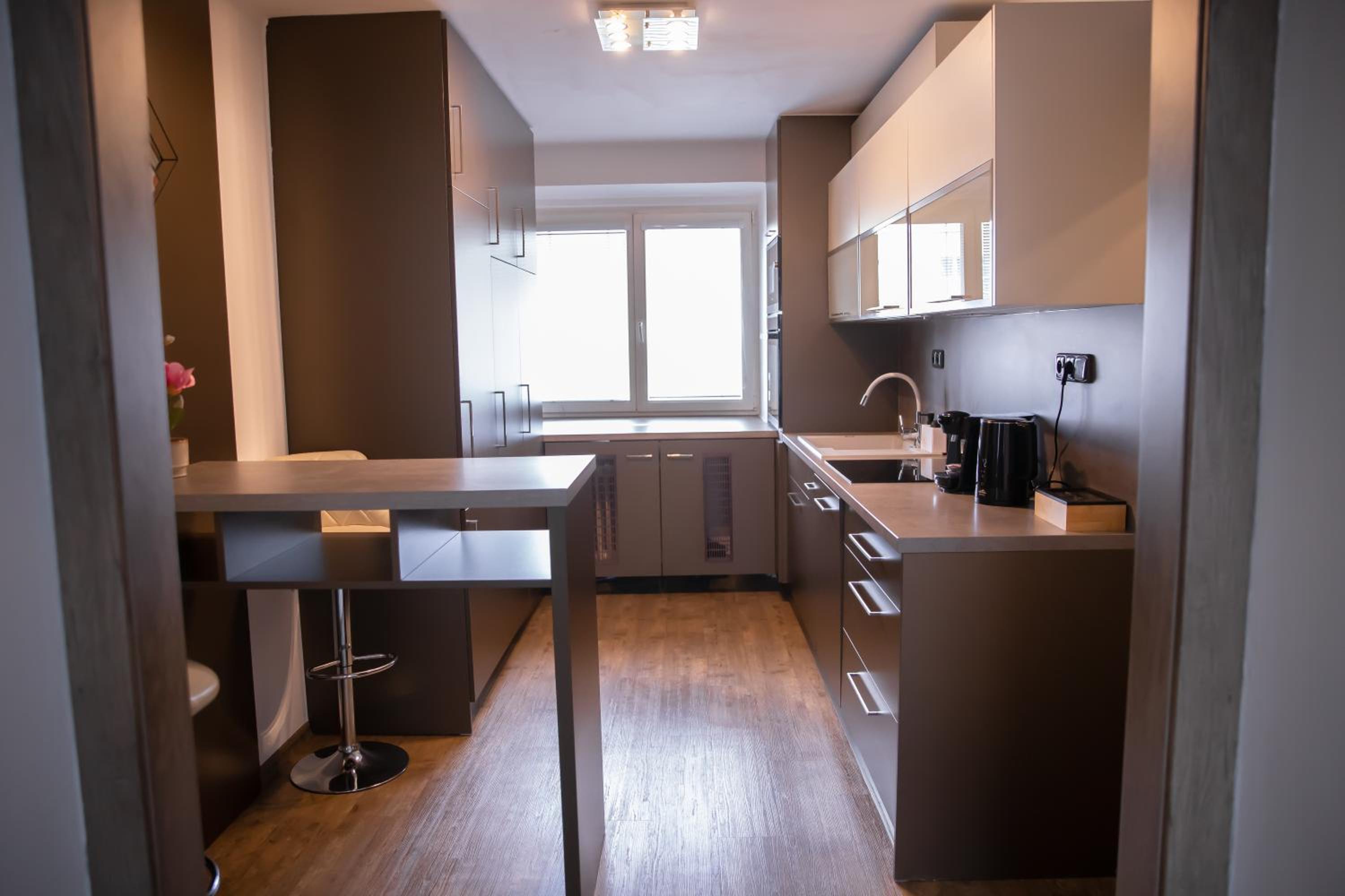 Moderní velký byt 2+kk u soutoku