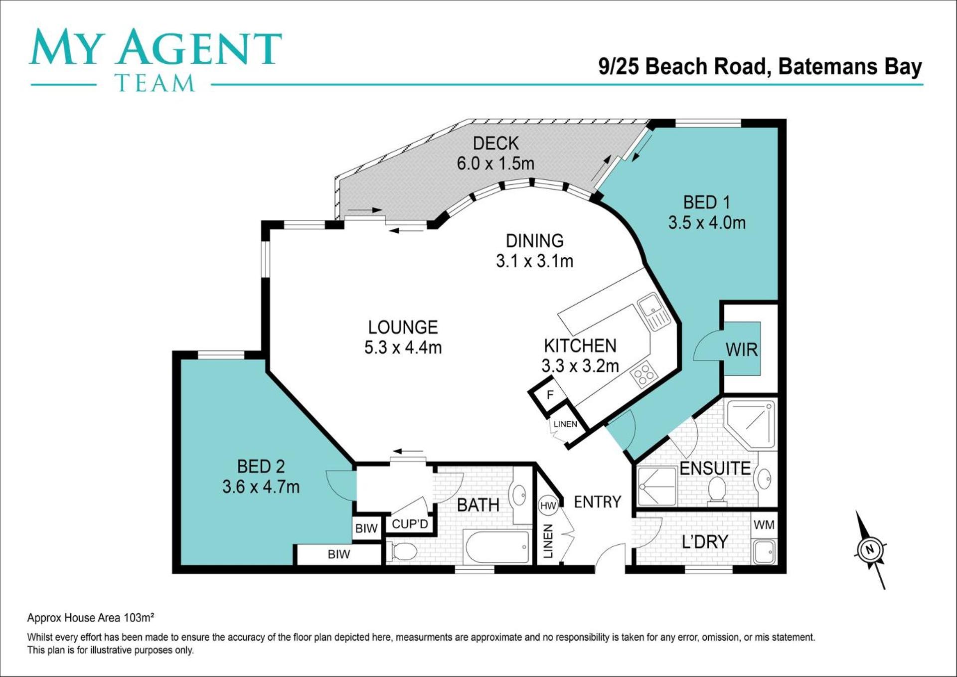 Spinnakers Reach Unit 9 managed by Batemans Bay Accom