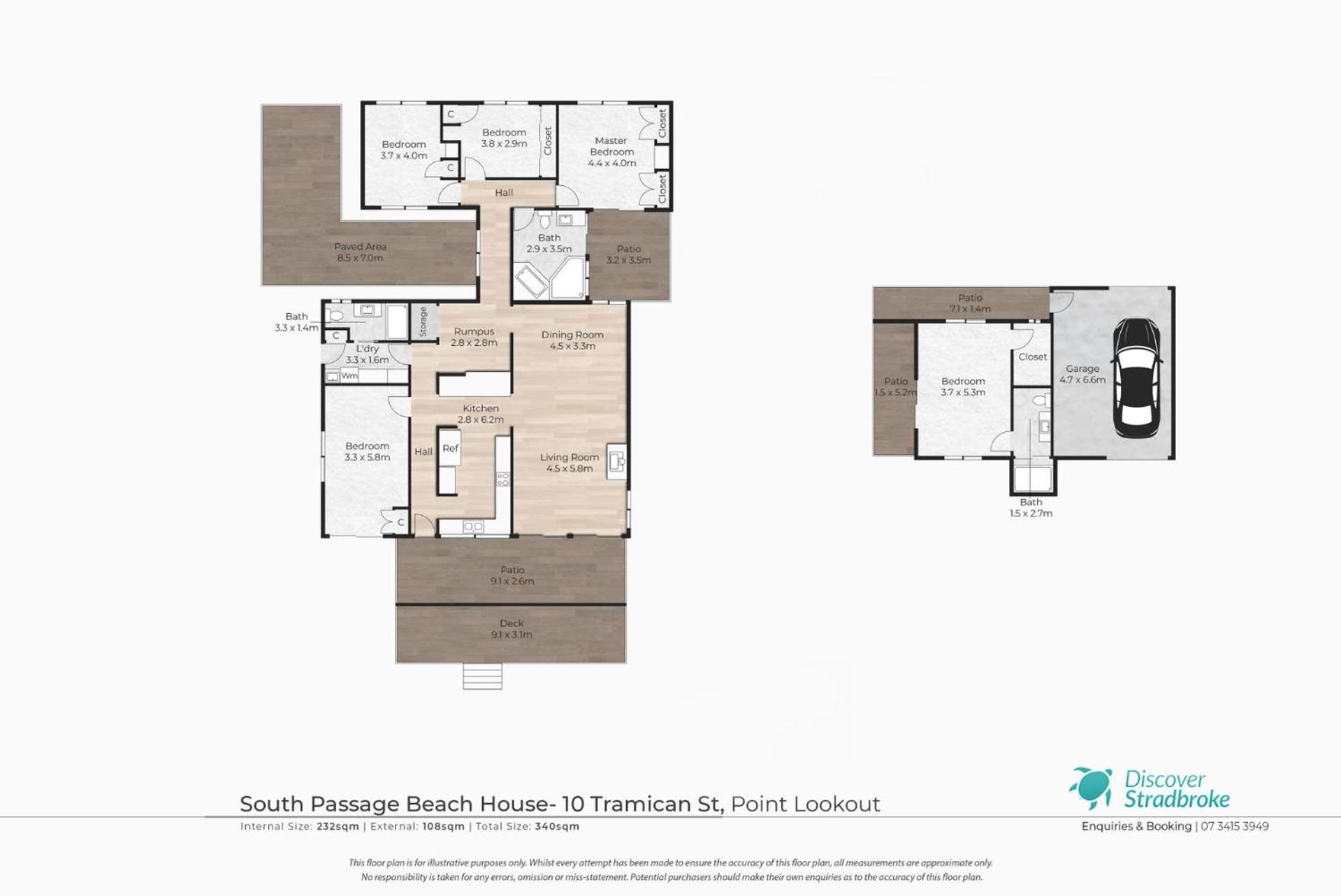 South Passage Beach House by Discover Stradbroke