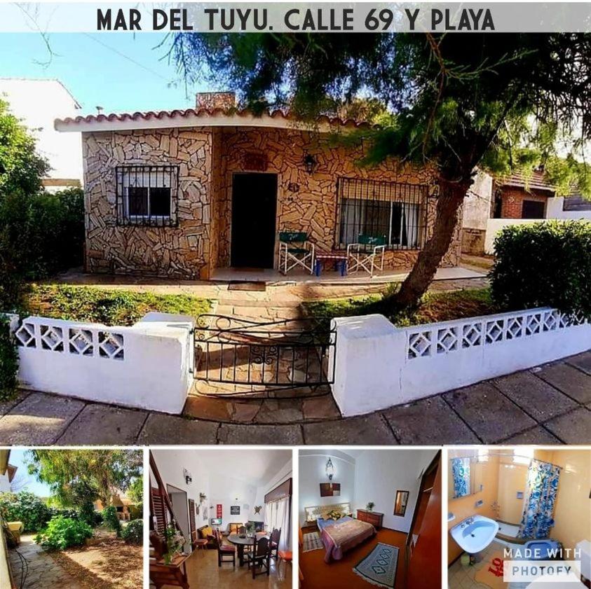 Casa a 50mts del Mar con Parque 10personas 4 Habitaciones 2 Baños Playa Centro y Peatonal
