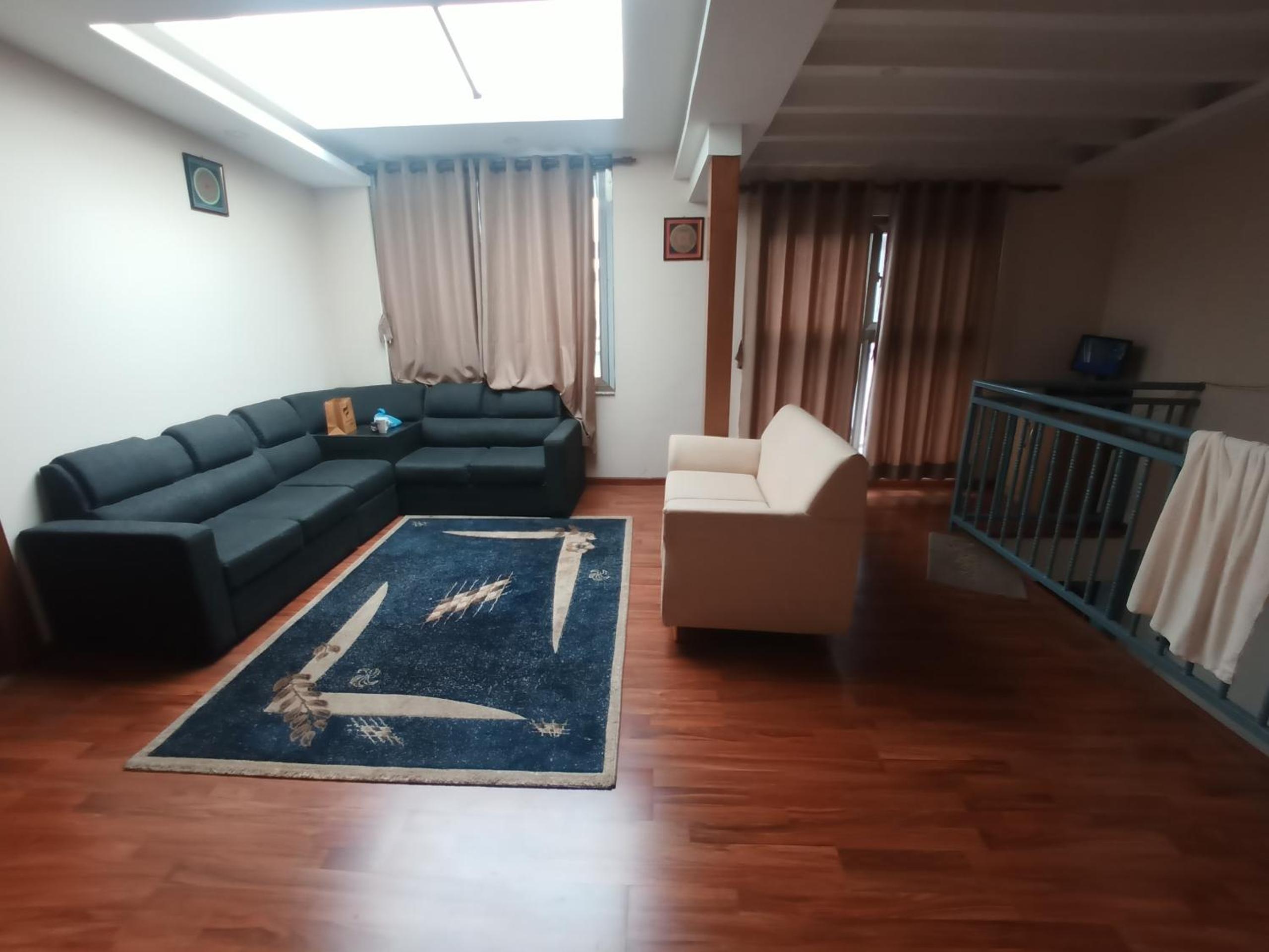 Shared apartment with attached bathroom