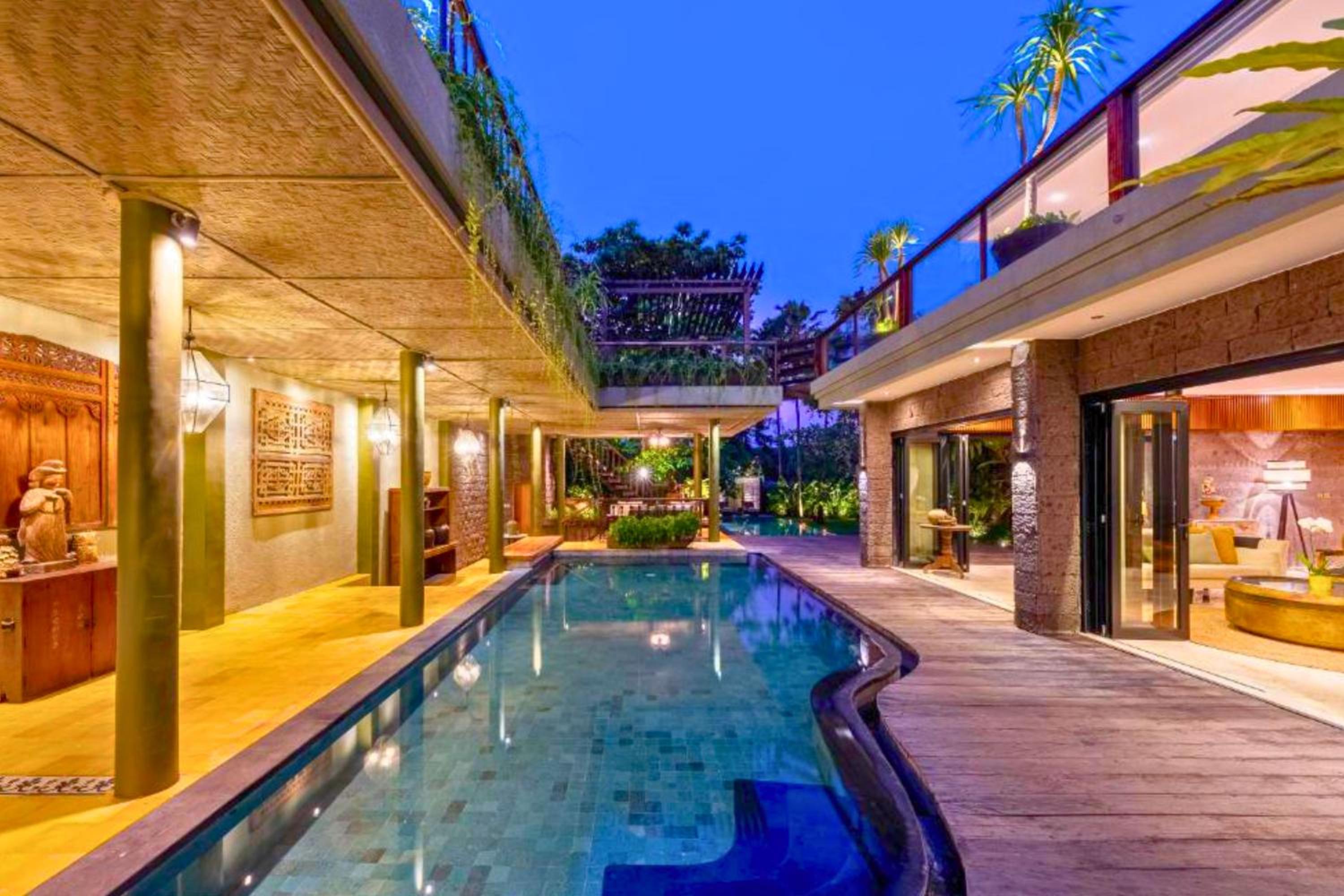 Janardana 4 BR Private Pool Villa ZN157 — recepcion & lobby