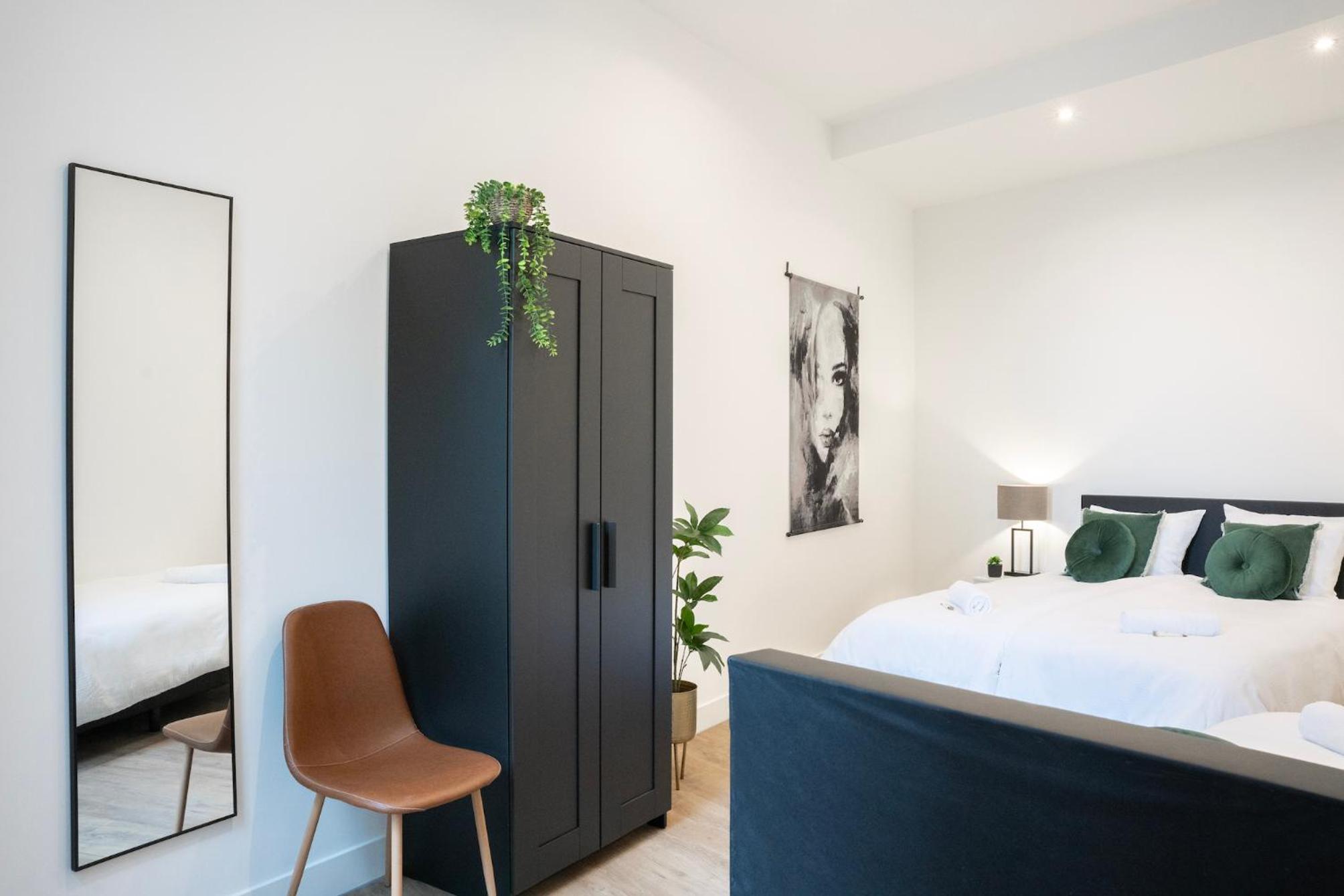 Spacious Apartment in Tilburg Bed and Coffe view 2