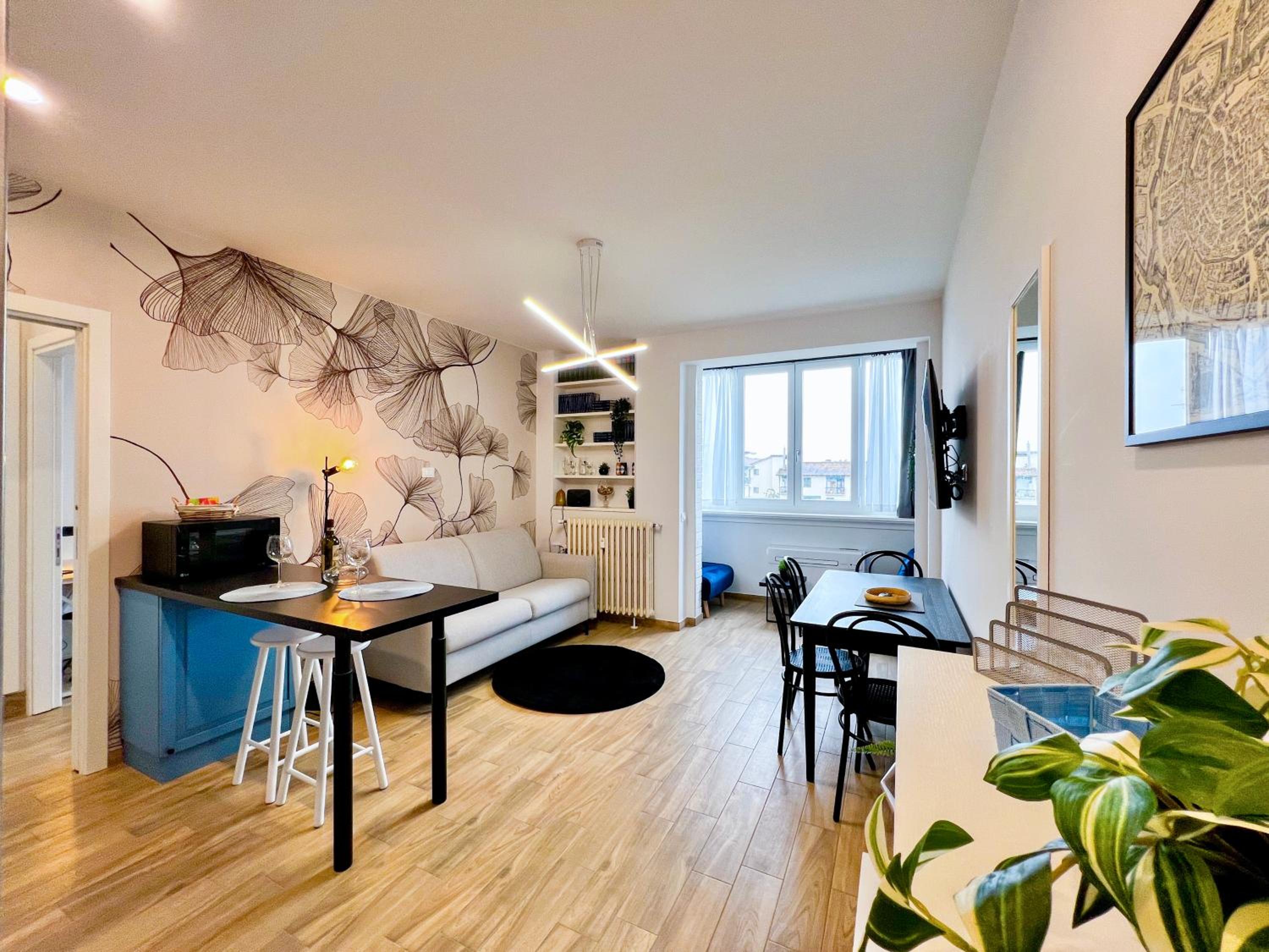 Repetti Suites - Two Adjacent & Independent Apartments 10 minutes to Milan City Centre & Linate Airport