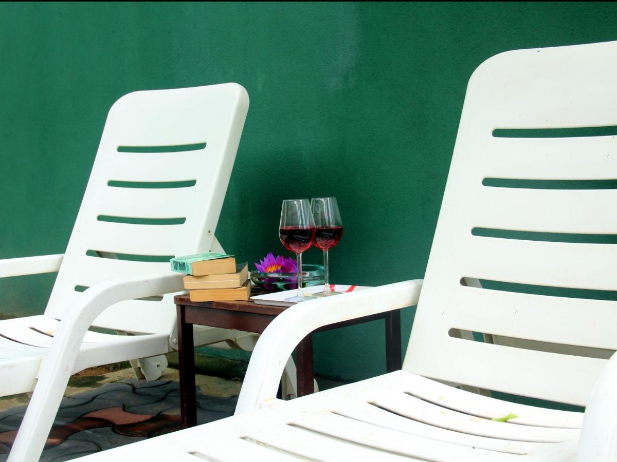 outdoor BBQ area