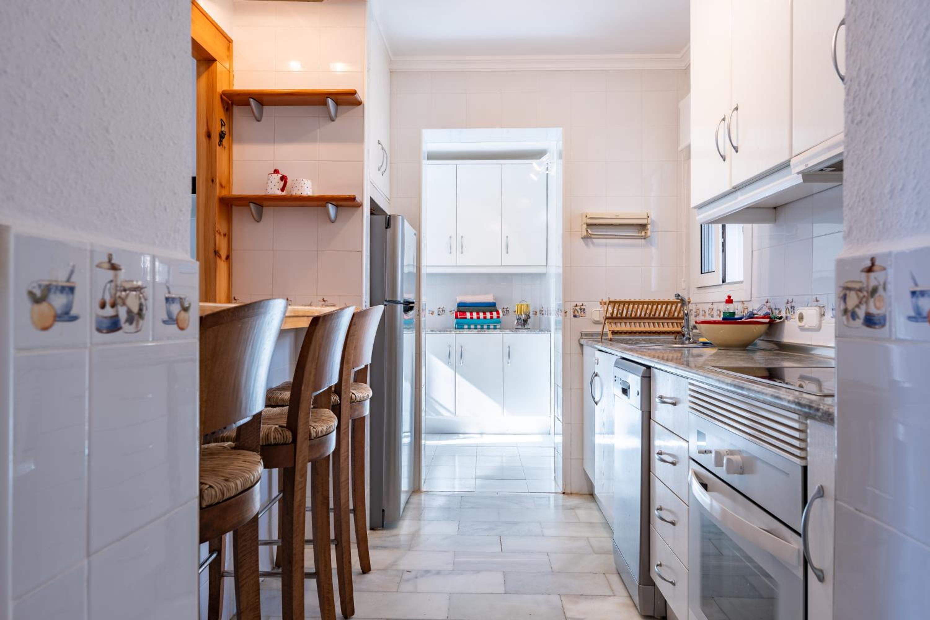 Casa con jardin privado